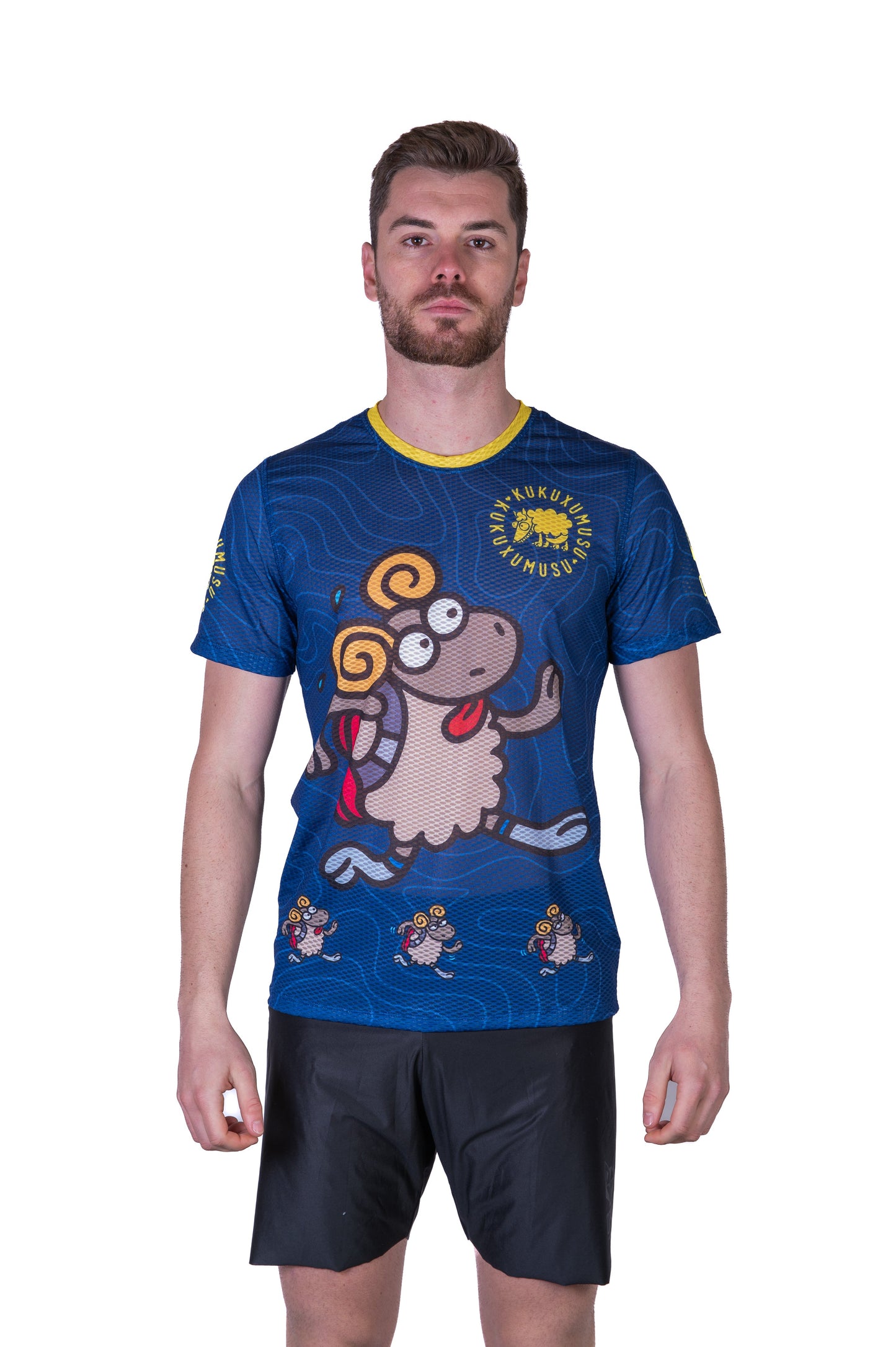 Herren-T-Shirt mit kurzen Ärmeln - Kukuxumusu Bildot Pfad