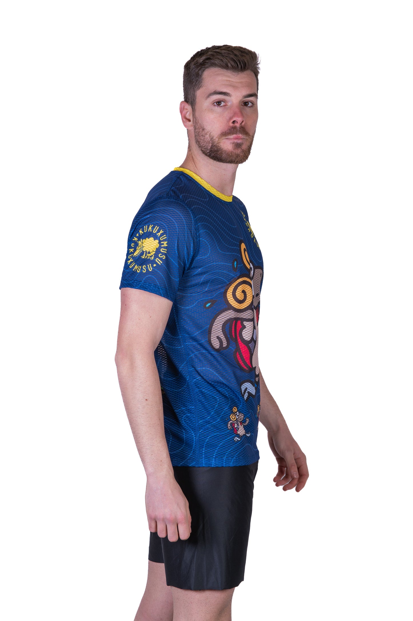 Herren-T-Shirt mit kurzen Ärmeln - Kukuxumusu Bildot Pfad