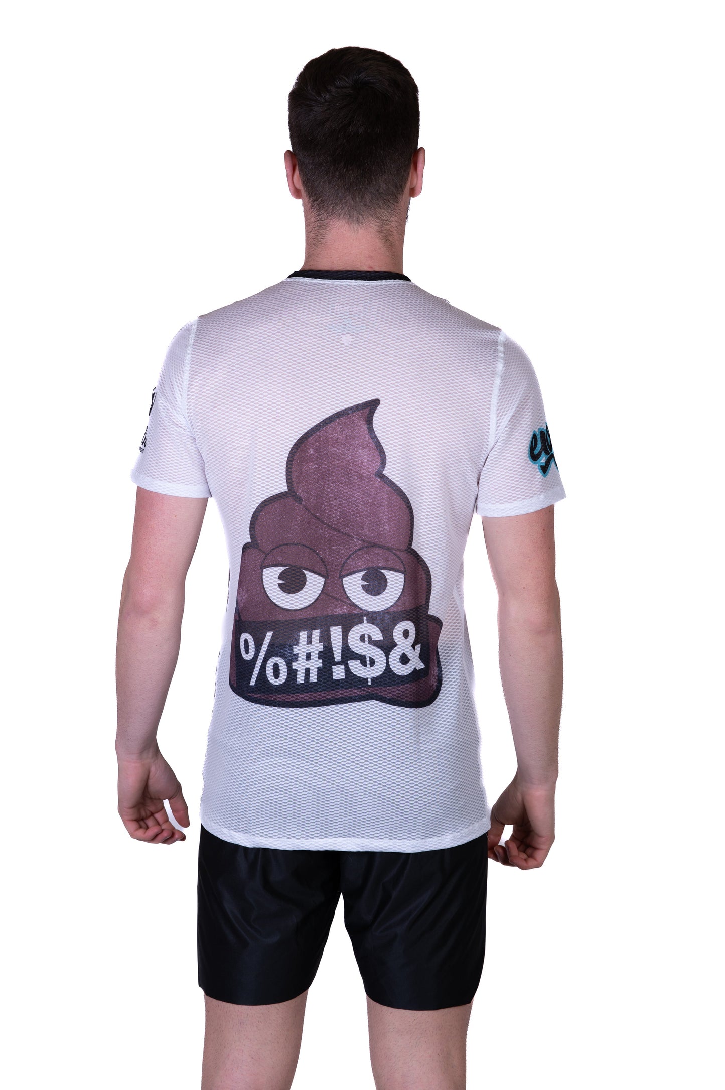 Men's short-sleeve shirt - Emoji Already Pooped