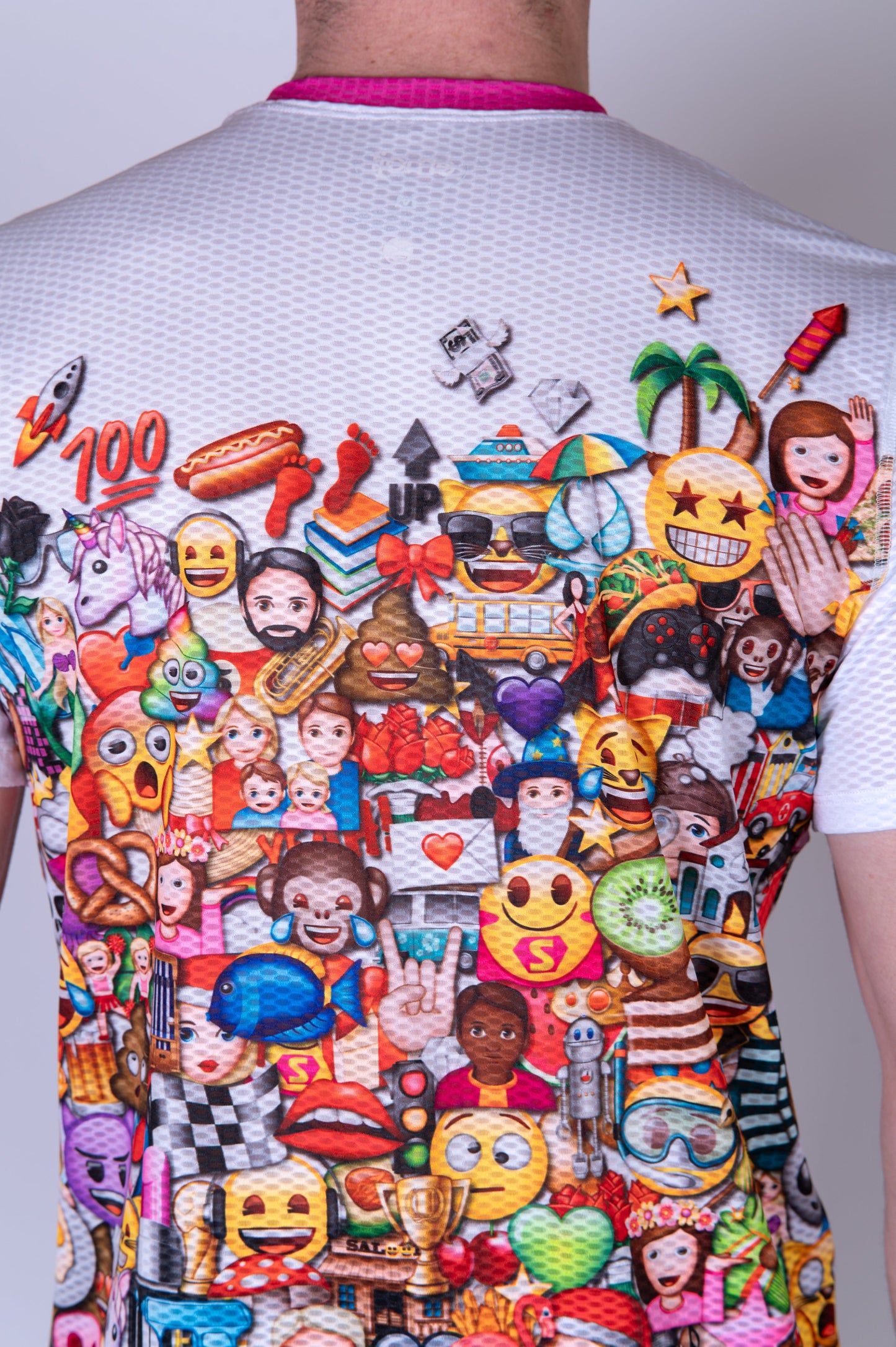 T-Shirt Homme manches courtes - Emoji Big Wave