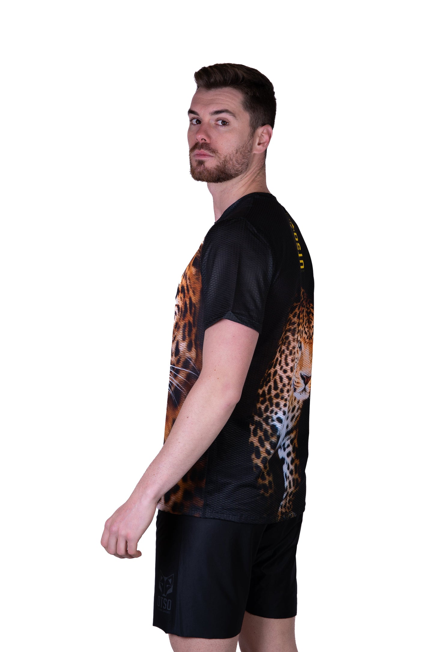 Men's short-sleeve shirt - Leopard