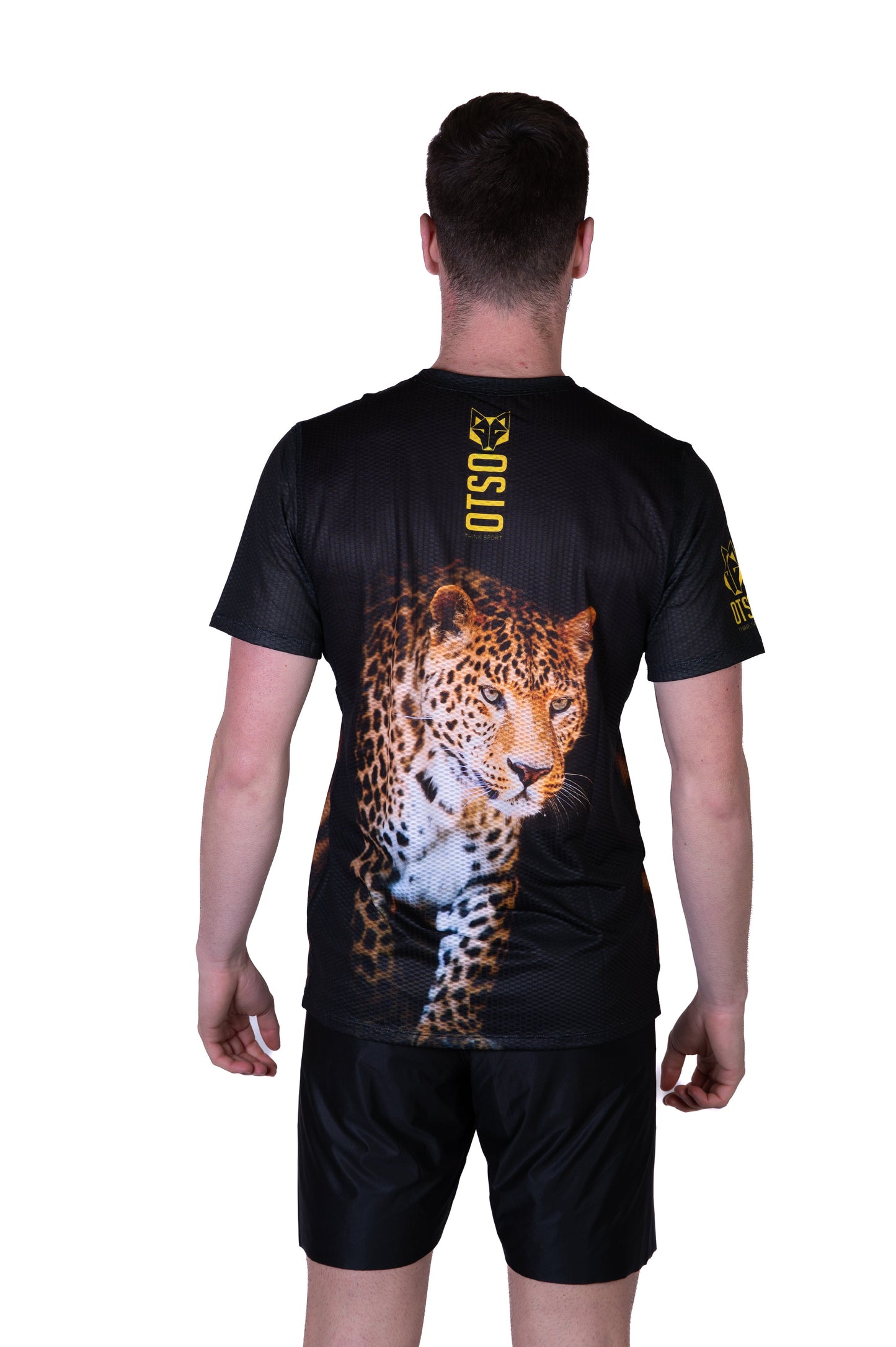 Men's short-sleeve shirt - Leopard