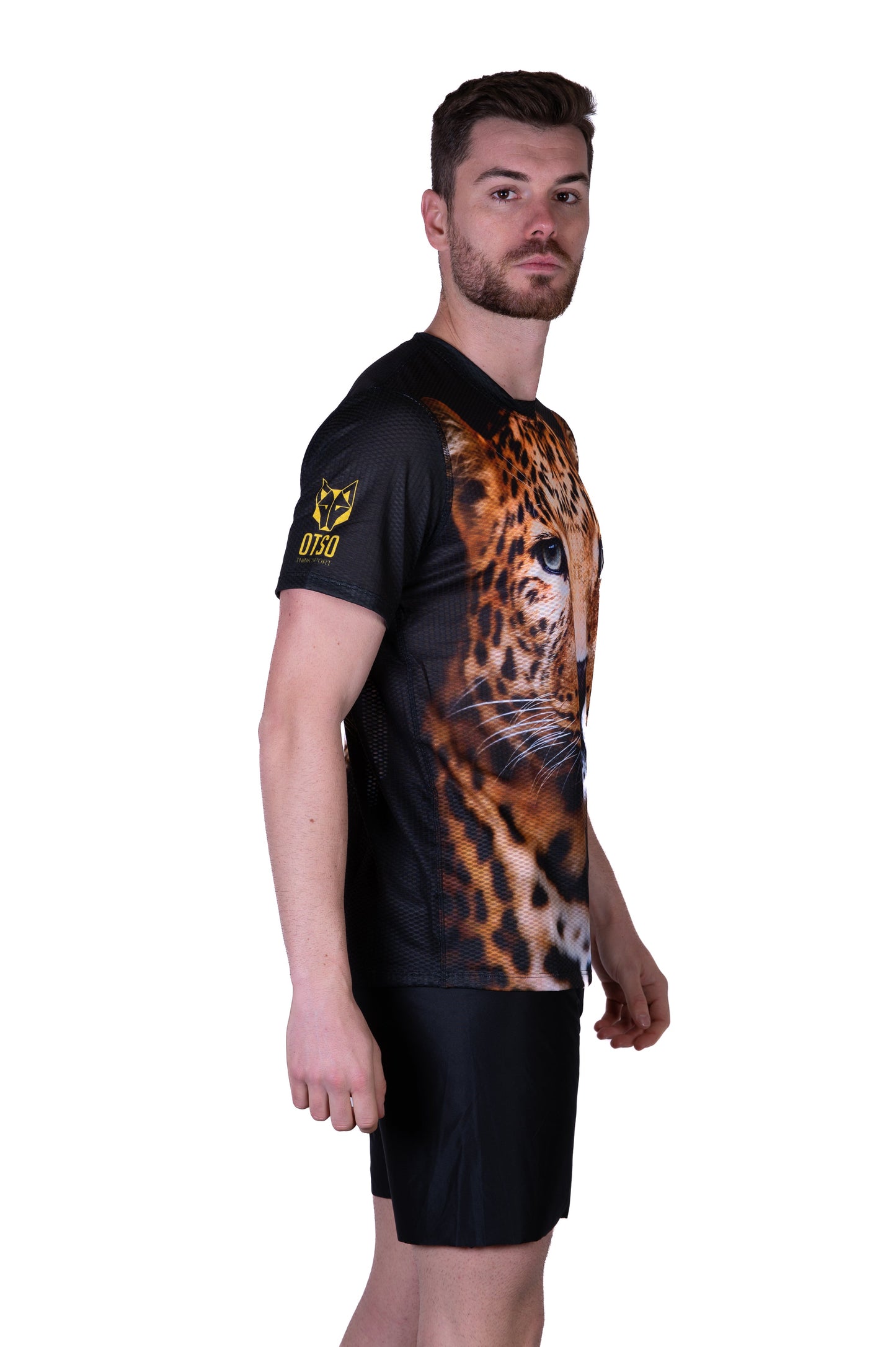 Men's short-sleeve shirt - Leopard