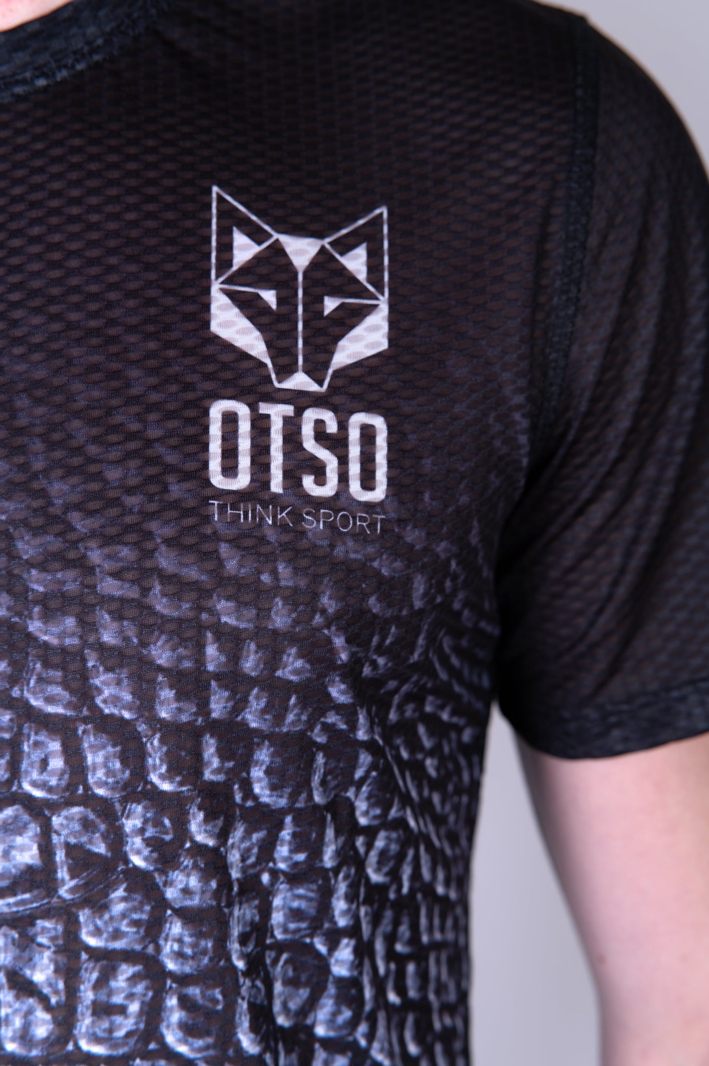 Men's short-sleeve shirt - Black Snake