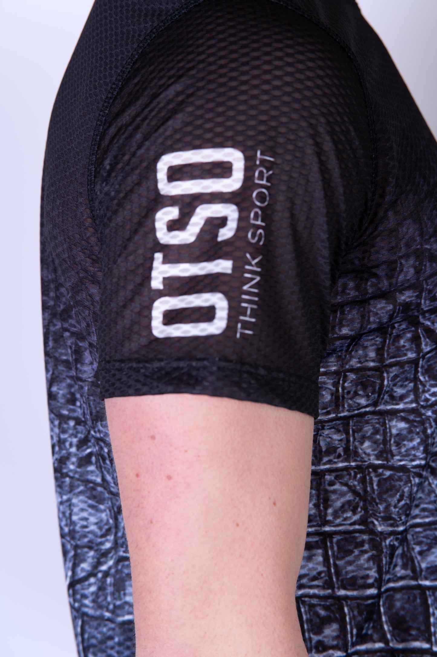 Men's short-sleeve shirt - Black Snake