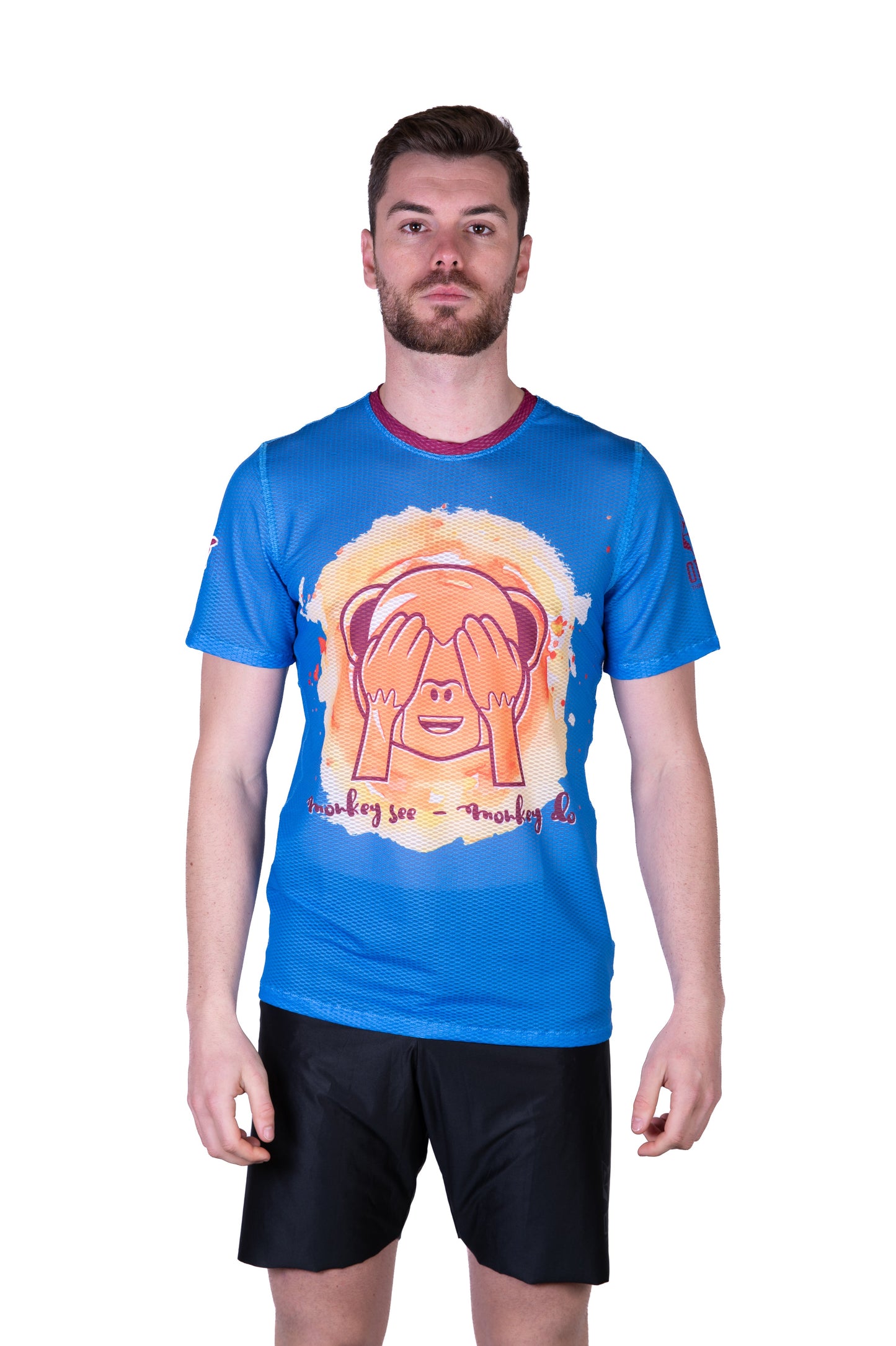 T-Shirt Homme - Emoji Monkey See