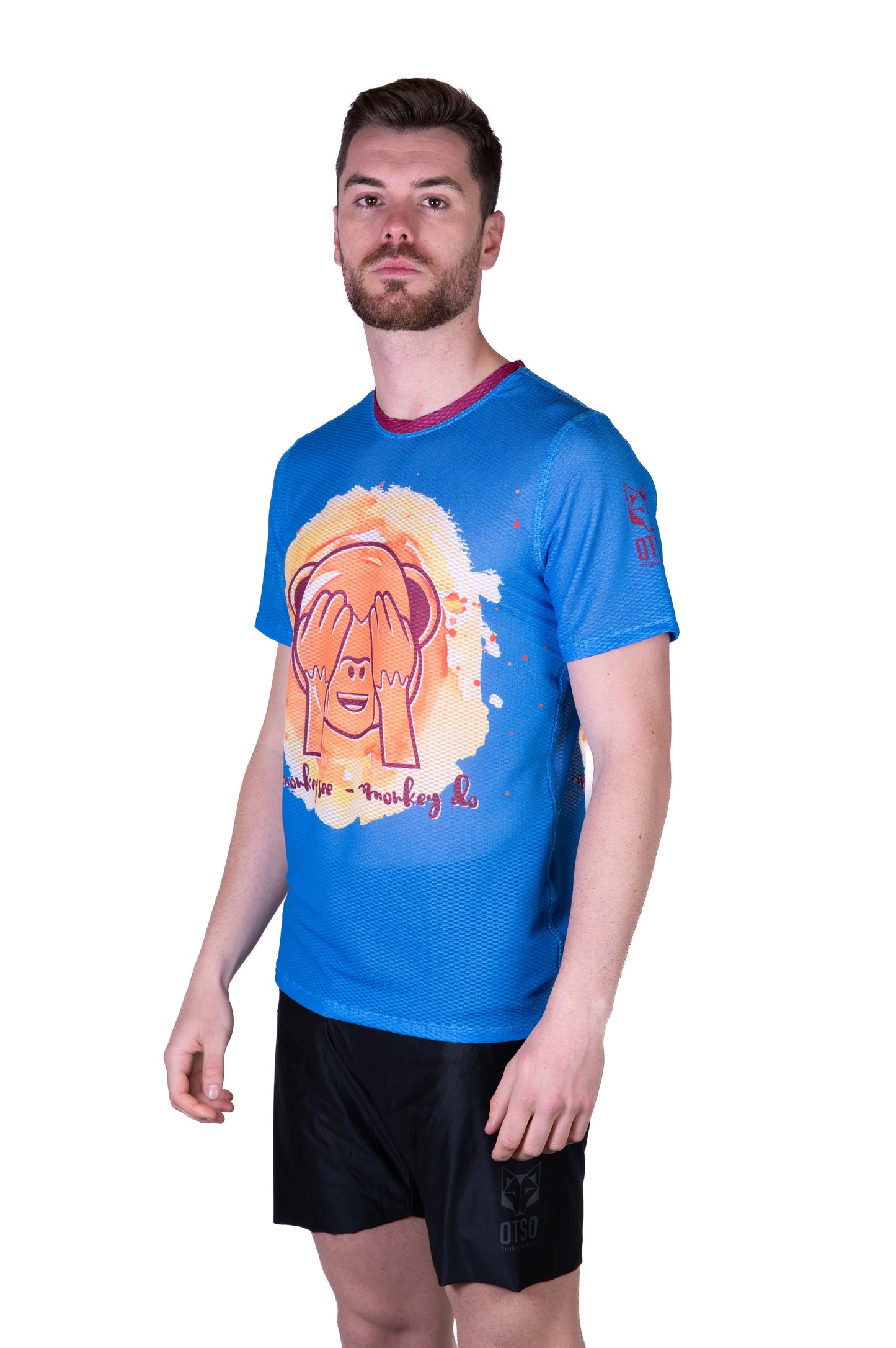 T-Shirt Homme - Emoji Monkey See