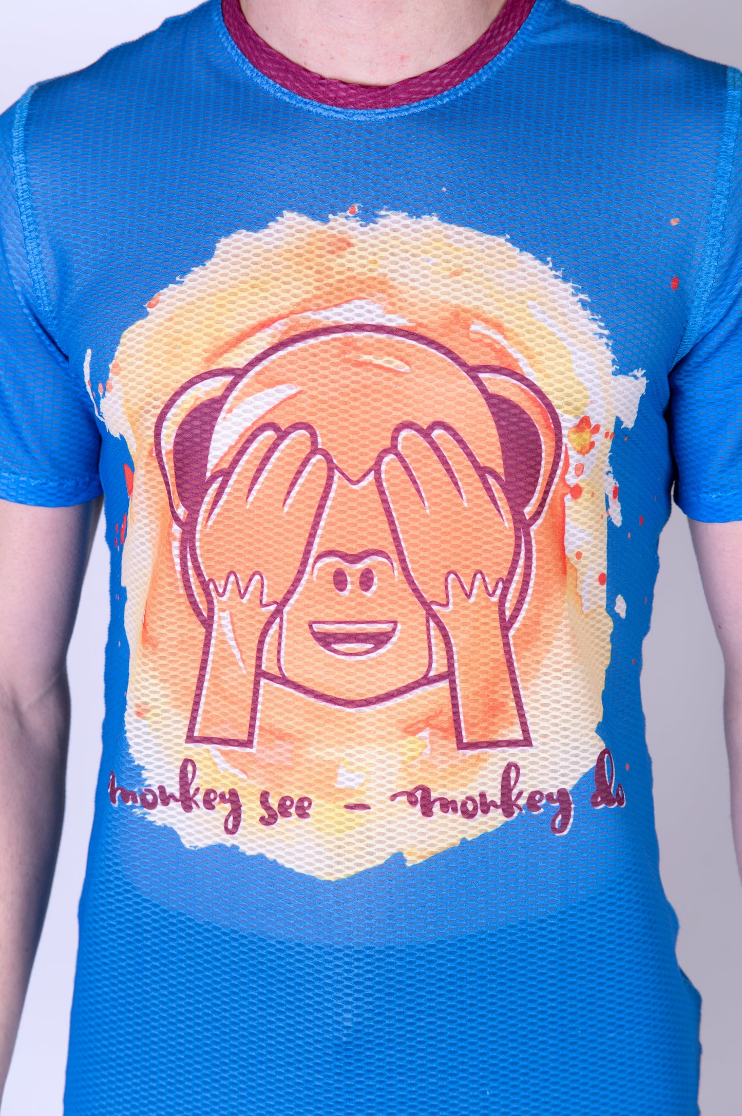 T-Shirt Homme - Emoji Monkey See