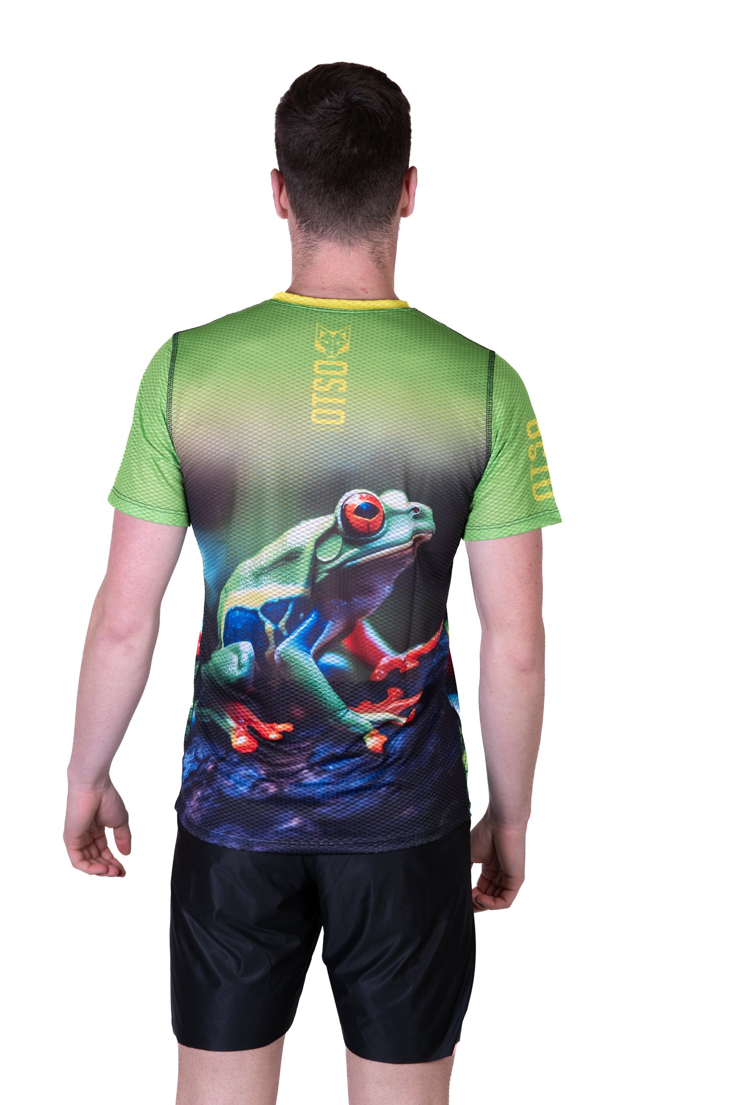 Herren-T-Shirt mit kurzen Ärmeln - Frosch