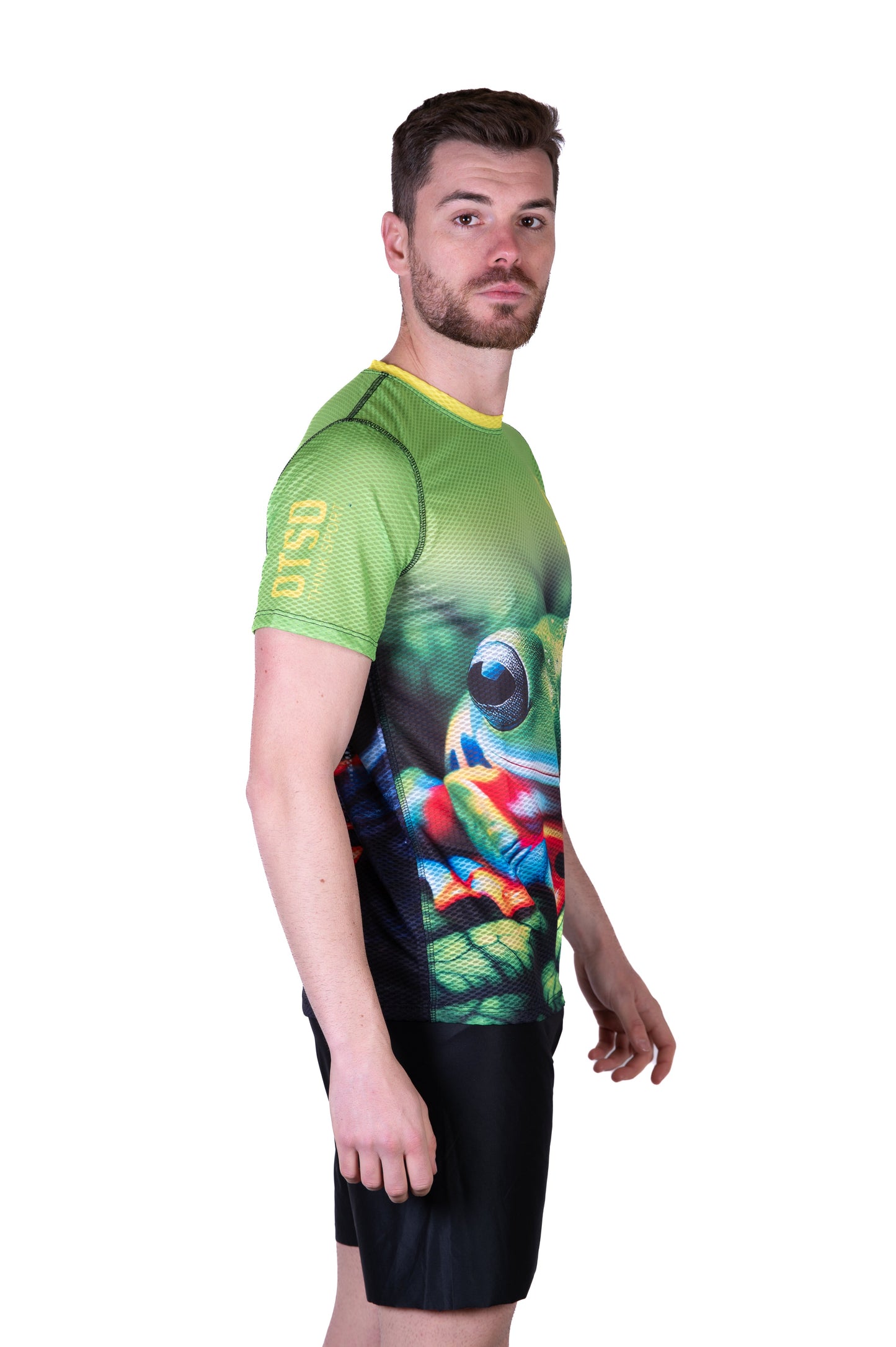 Herren-T-Shirt mit kurzen Ärmeln - Frosch