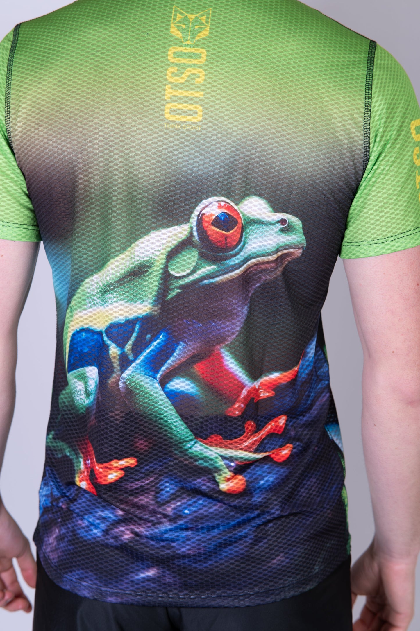 Herren-T-Shirt mit kurzen Ärmeln - Frosch