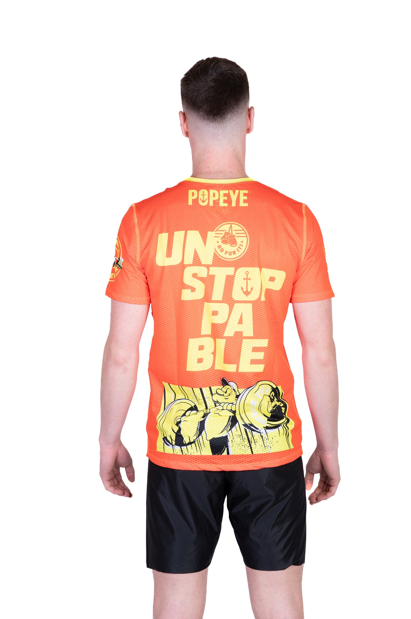 Herren-T-Shirt mit kurzen Ärmeln – Popeye Unaufhaltsam