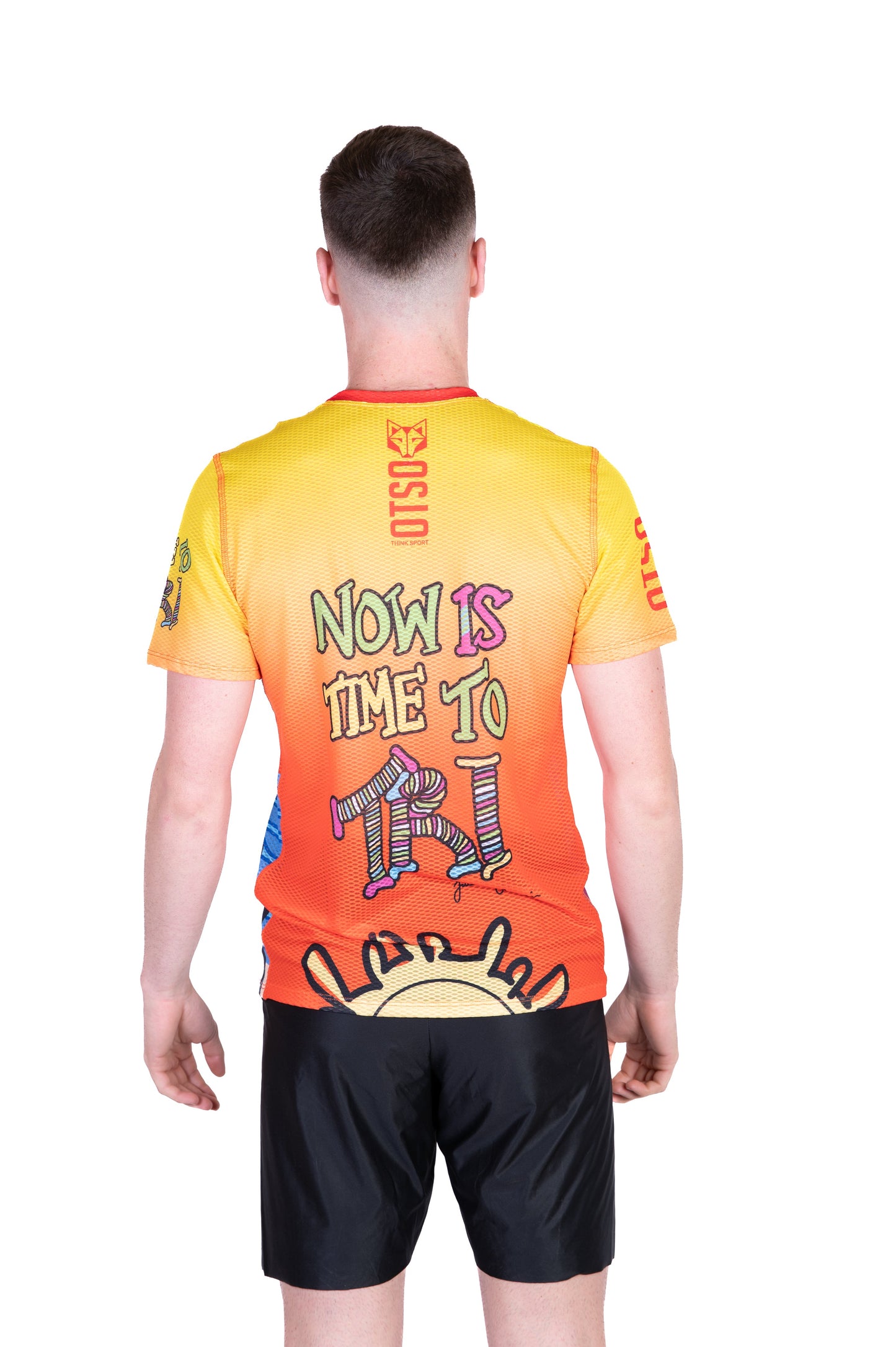 T-Shirt Homme manches courtes - Time to Tri Swim