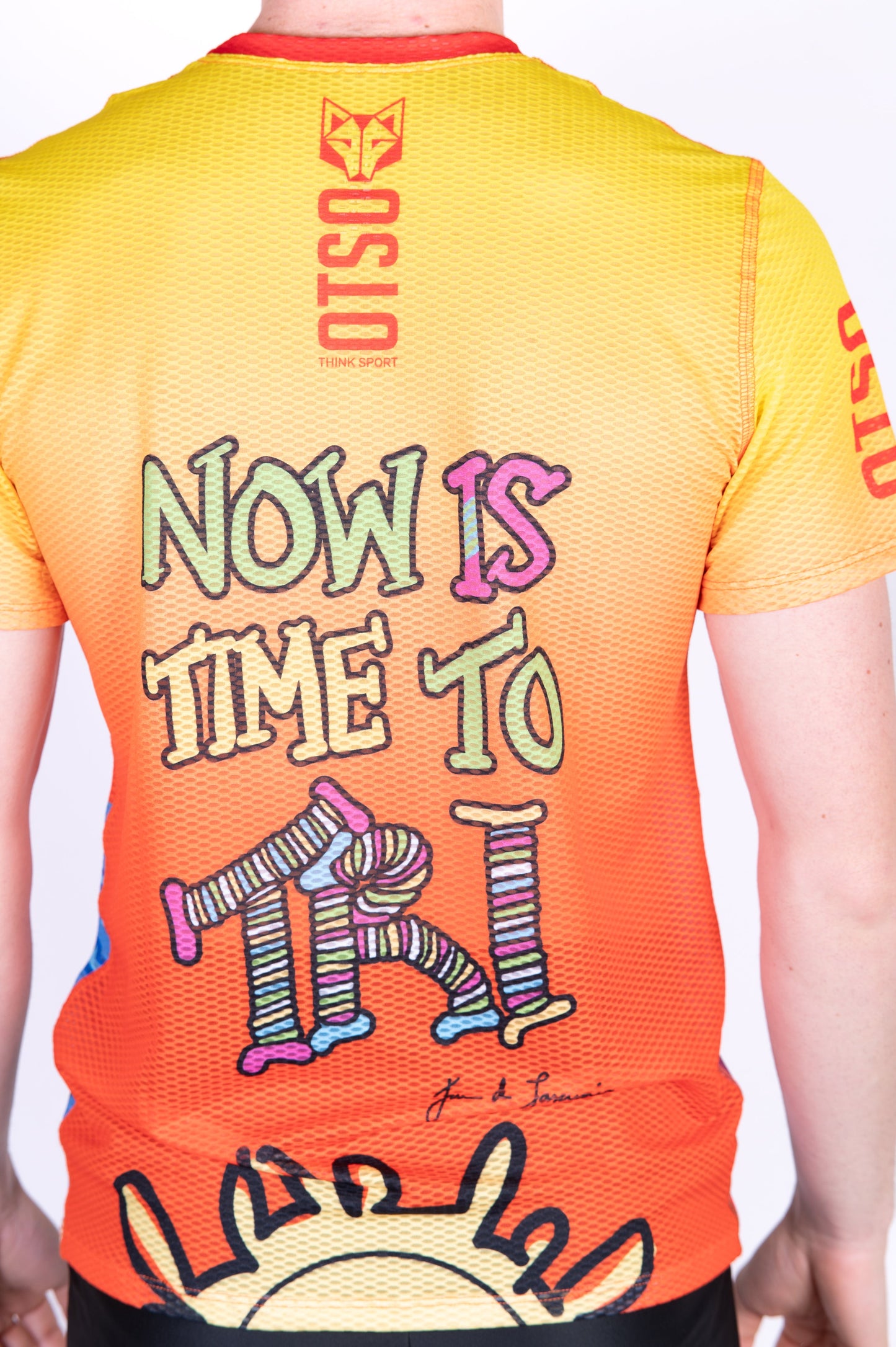 T-Shirt Homme manches courtes - Time to Tri Swim