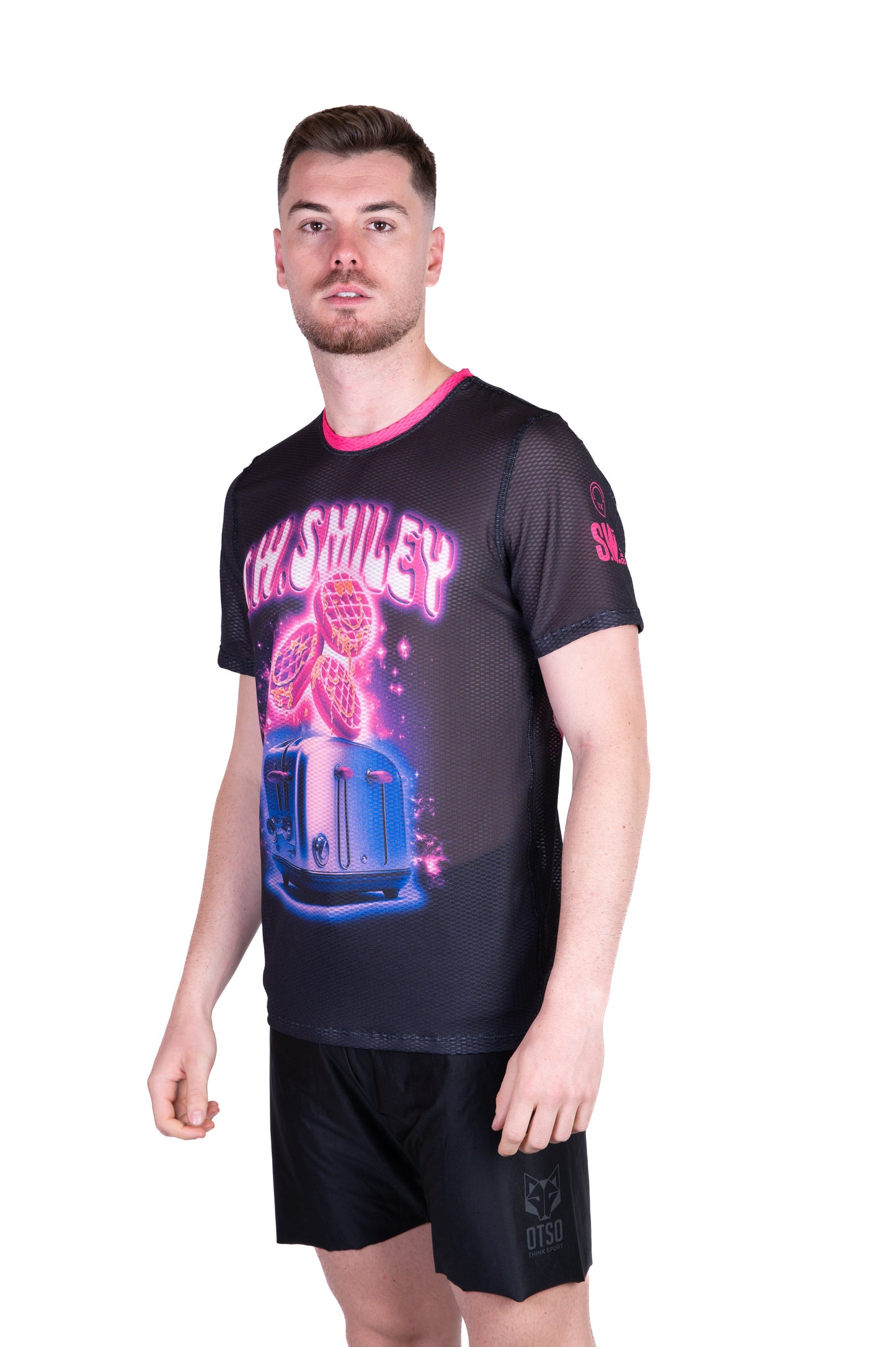 T-Shirt Homme - S.W.Smiley Concrete Canvas Toaster