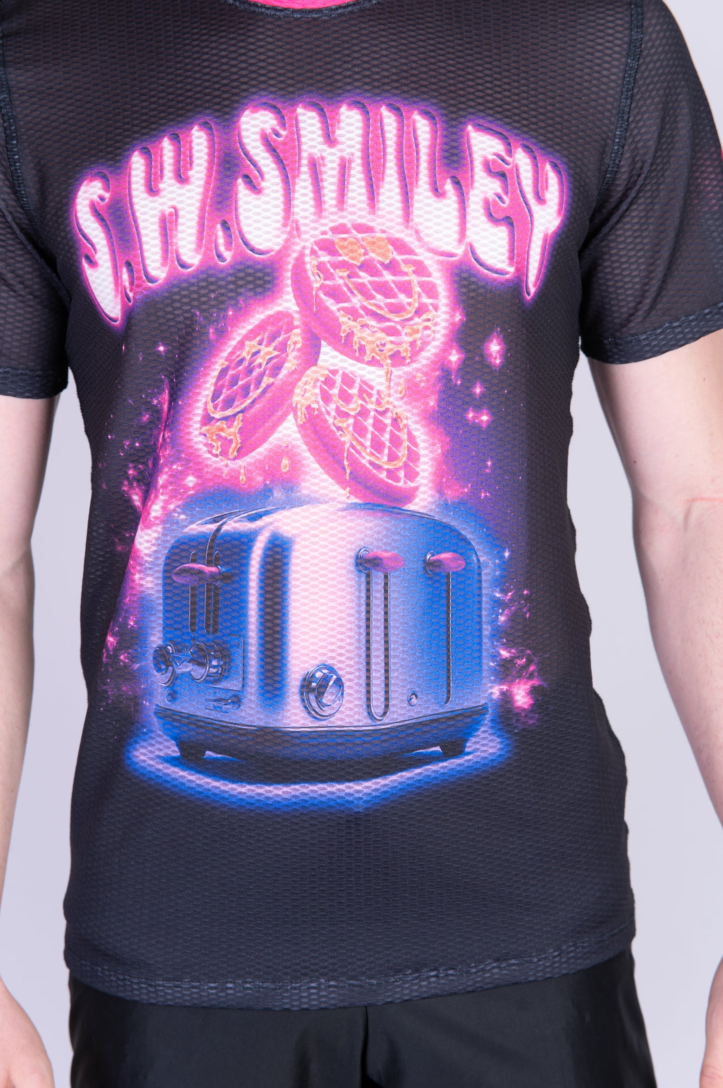 T-Shirt Homme - S.W.Smiley Concrete Canvas Toaster
