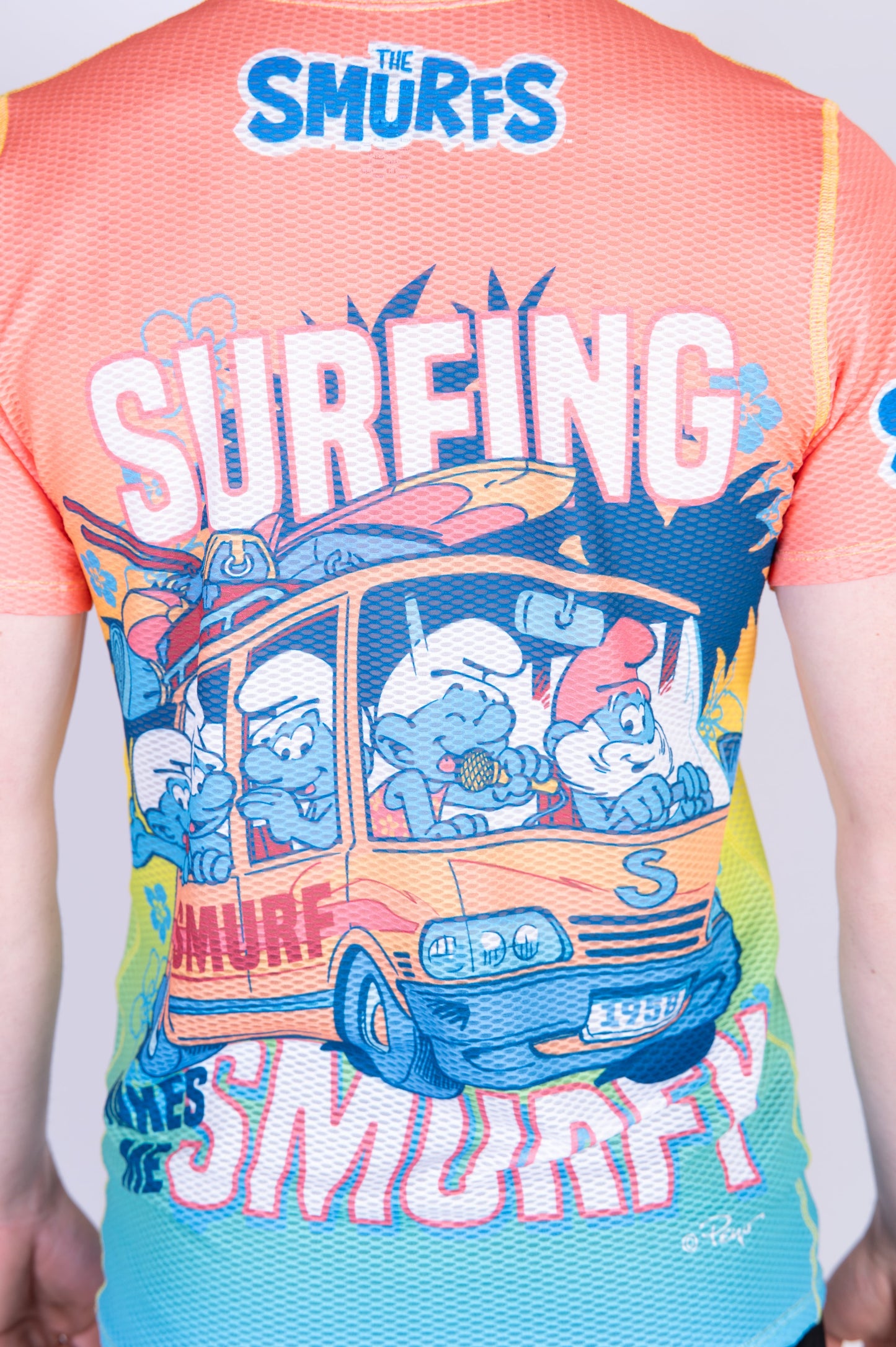 T-Shirt Homme - Smurf Smurfing