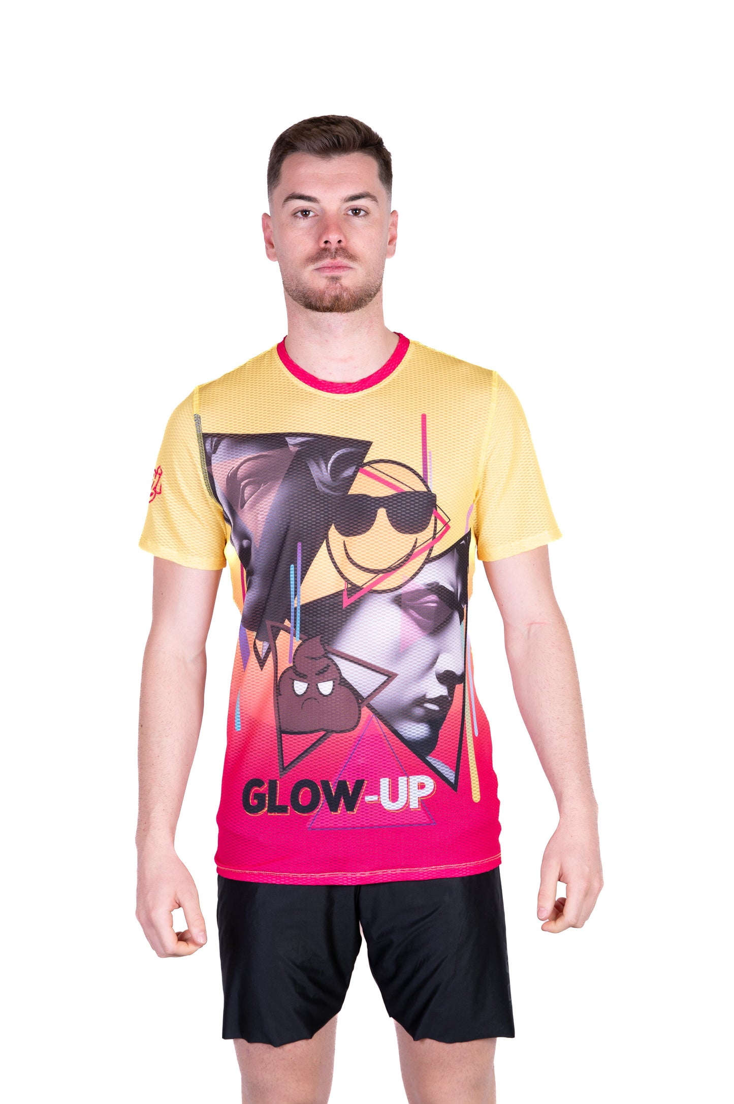 T-Shirt Homme - Emoji Glow-Up