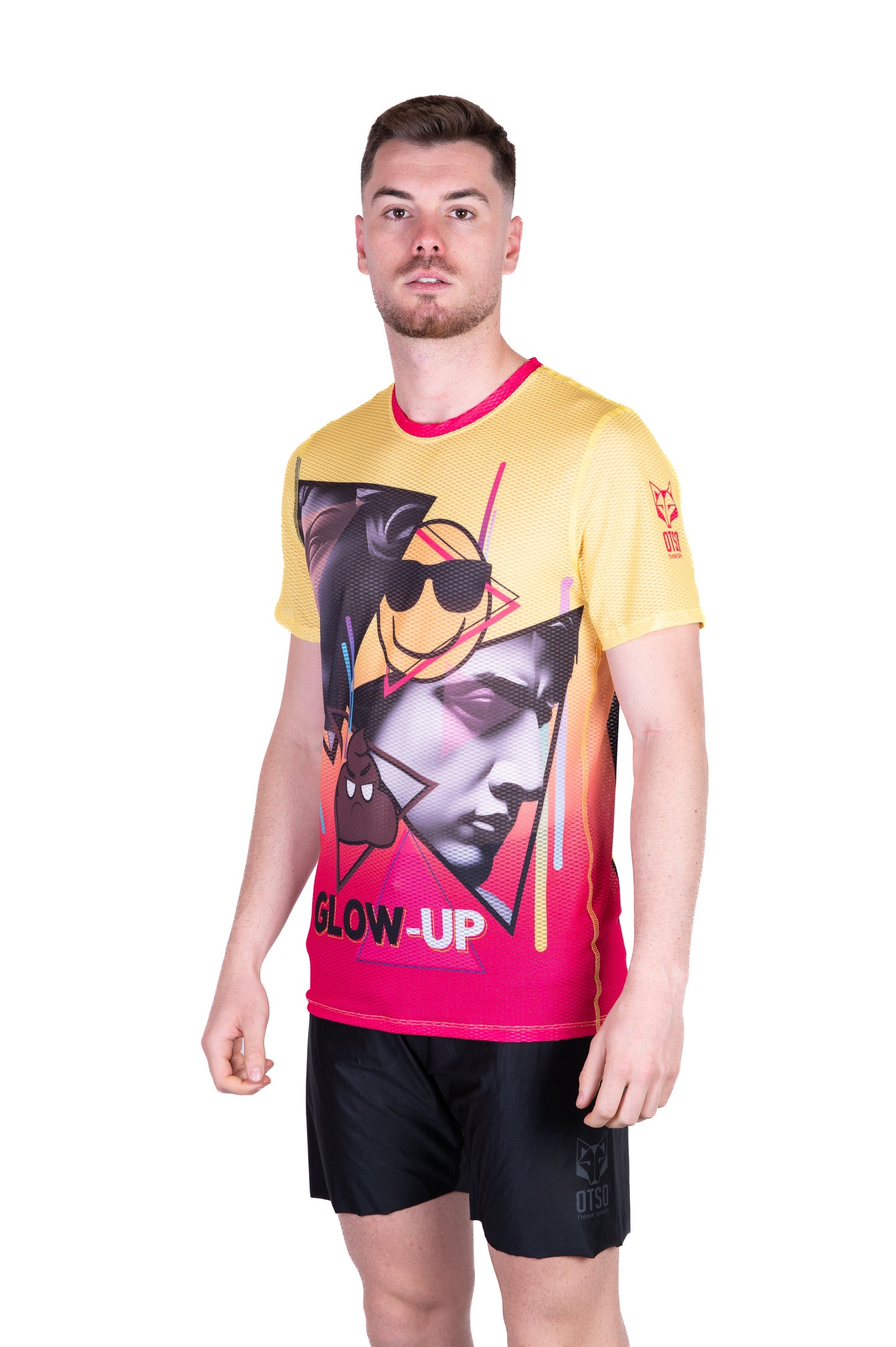 T-Shirt Homme - Emoji Glow-Up