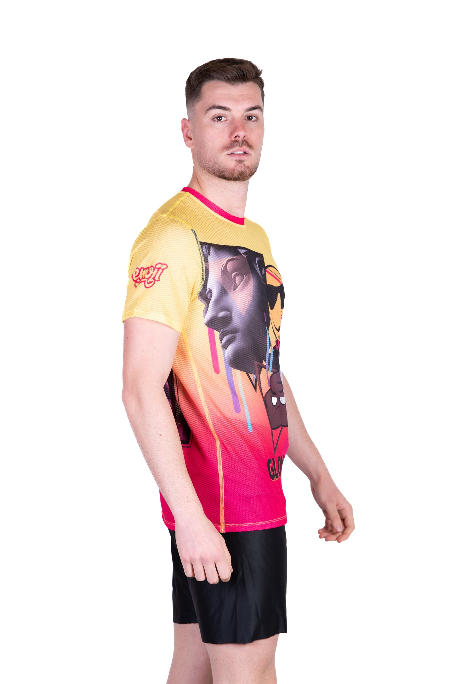 T-Shirt Homme - Emoji Glow-Up
