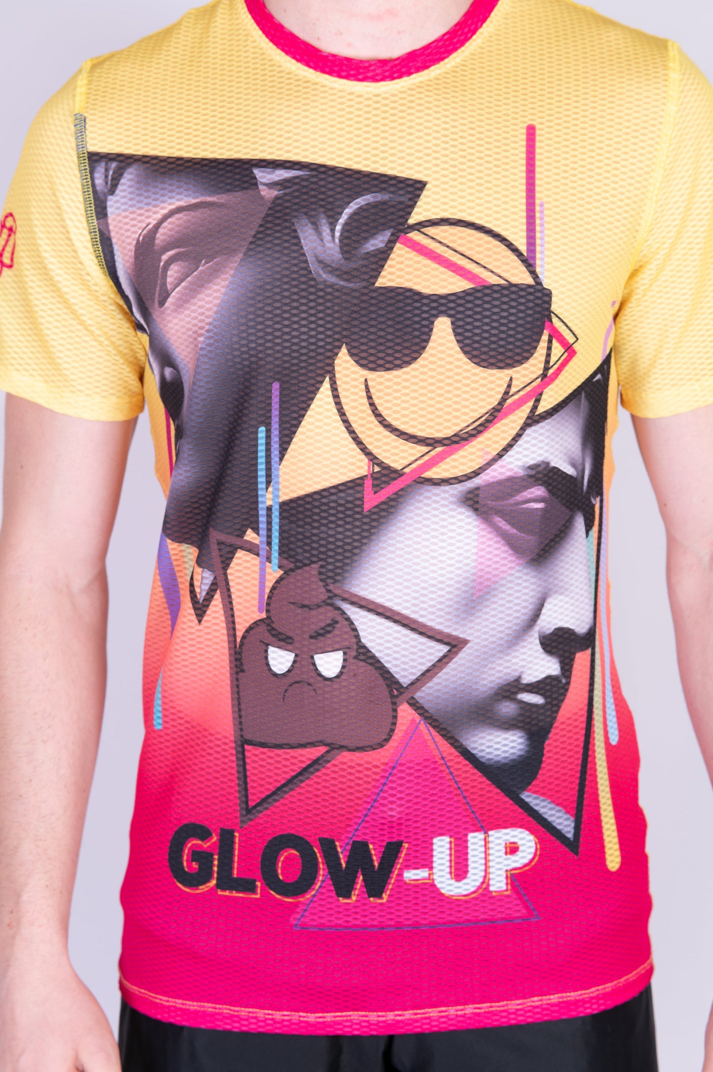 T-Shirt Homme - Emoji Glow-Up