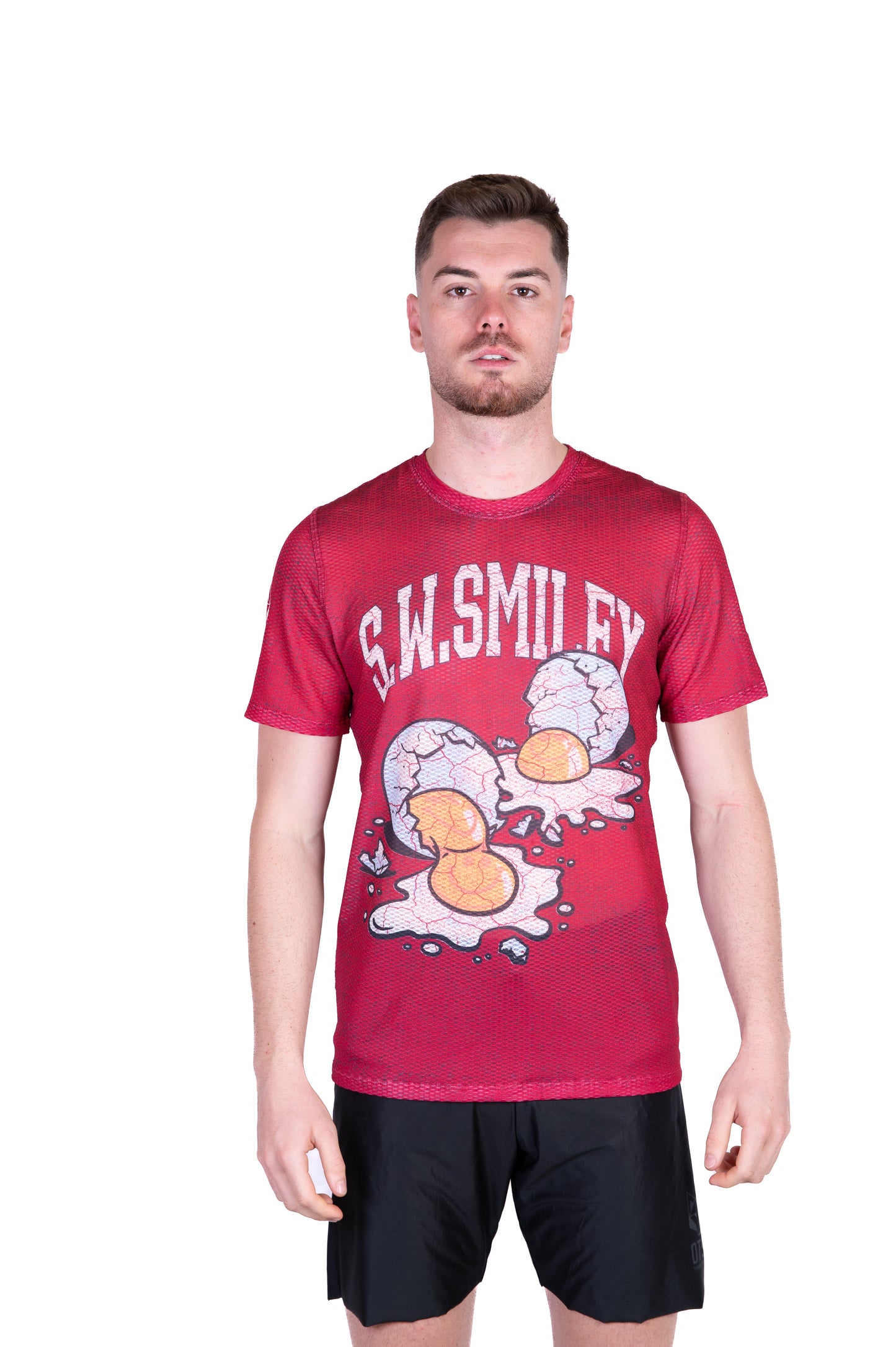T-Shirt Homme - S.W.Smiley Concrete Canvas Egg