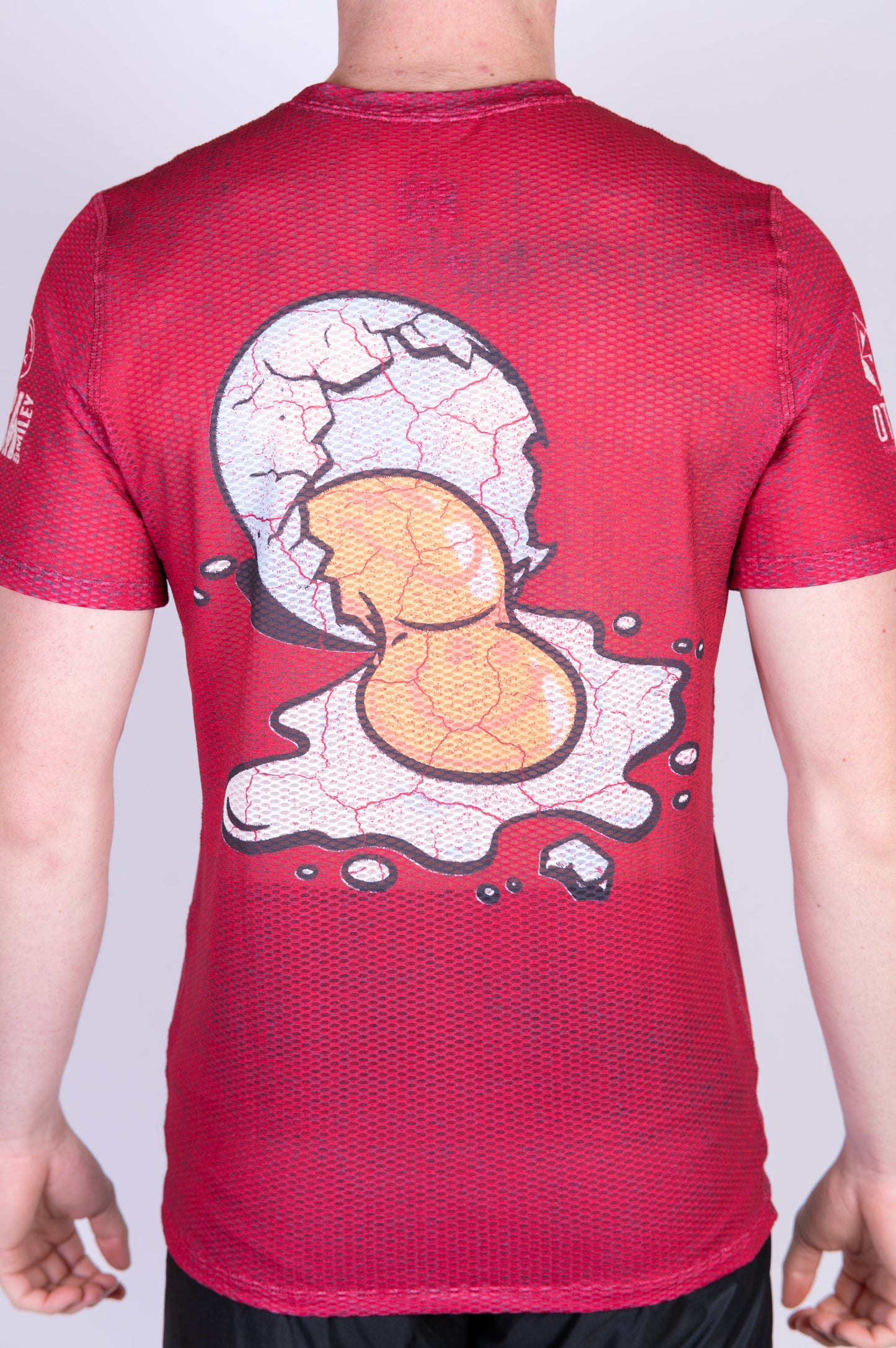 T-Shirt Homme - S.W.Smiley Concrete Canvas Egg