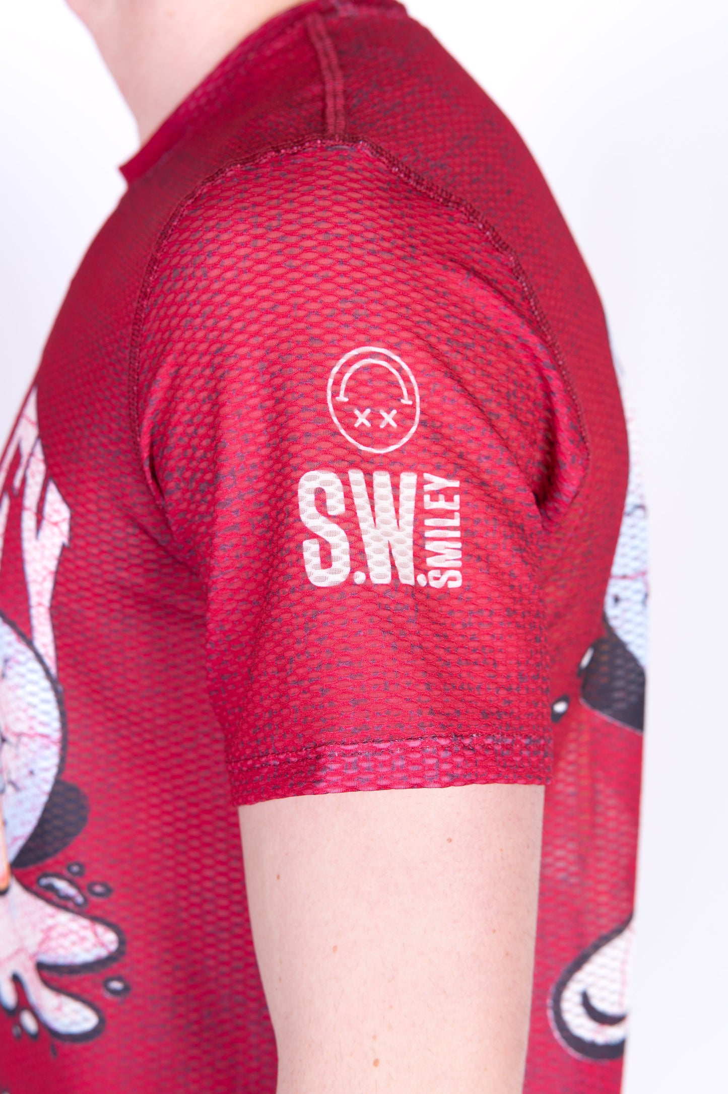 T-Shirt Homme - S.W.Smiley Concrete Canvas Egg