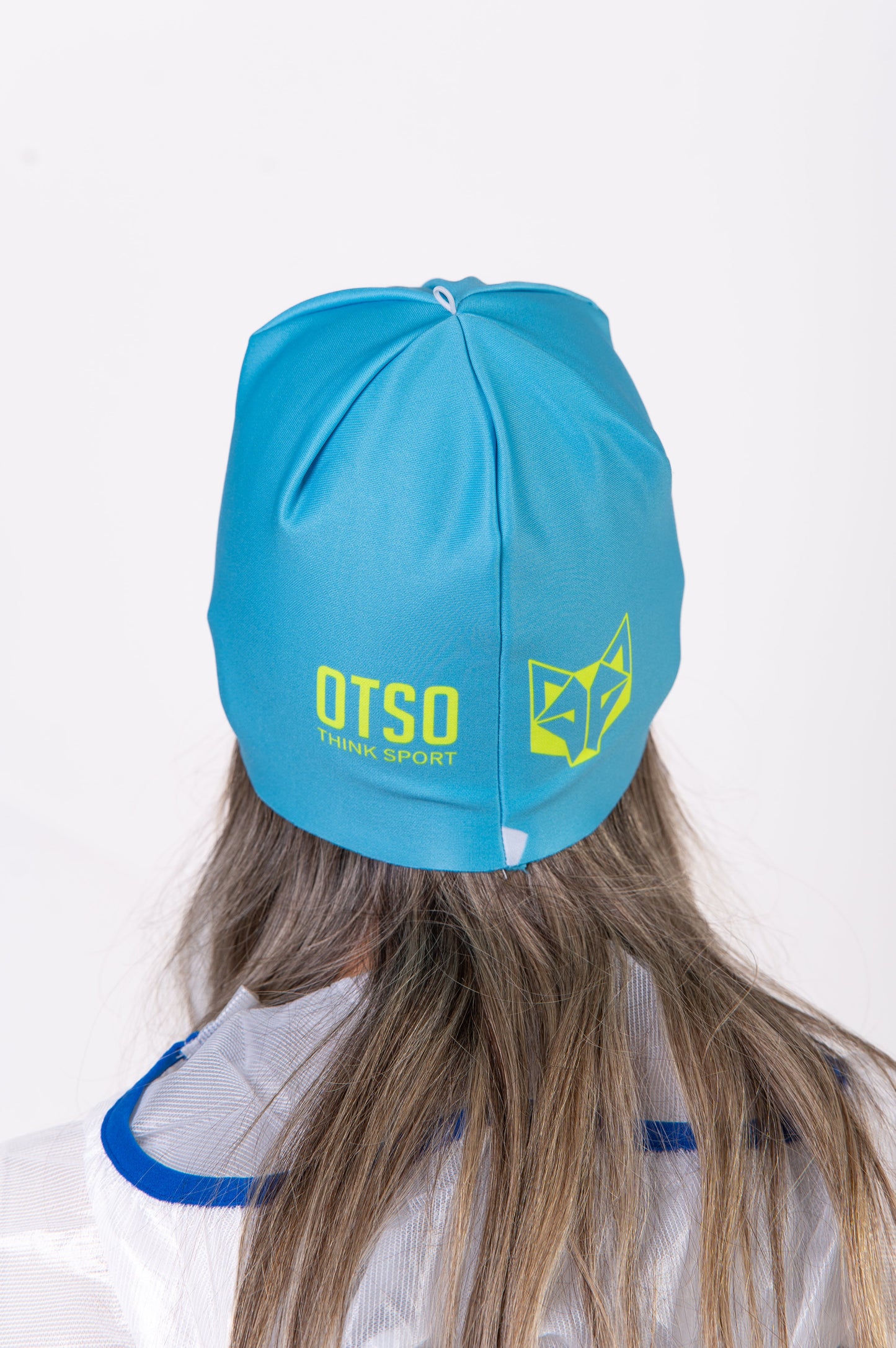 Hat - Light Blue & Bright Yellow