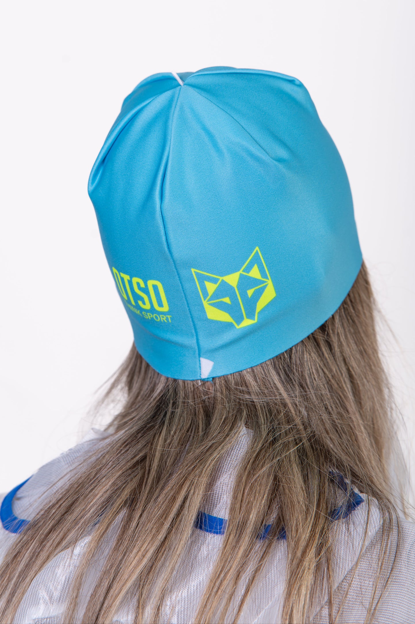 Hat - Light Blue & Bright Yellow