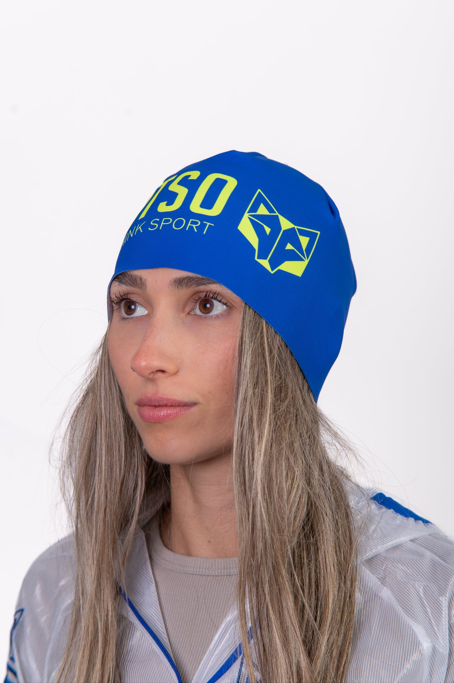 Cap - Electric Blue & Fluorescent Yellow