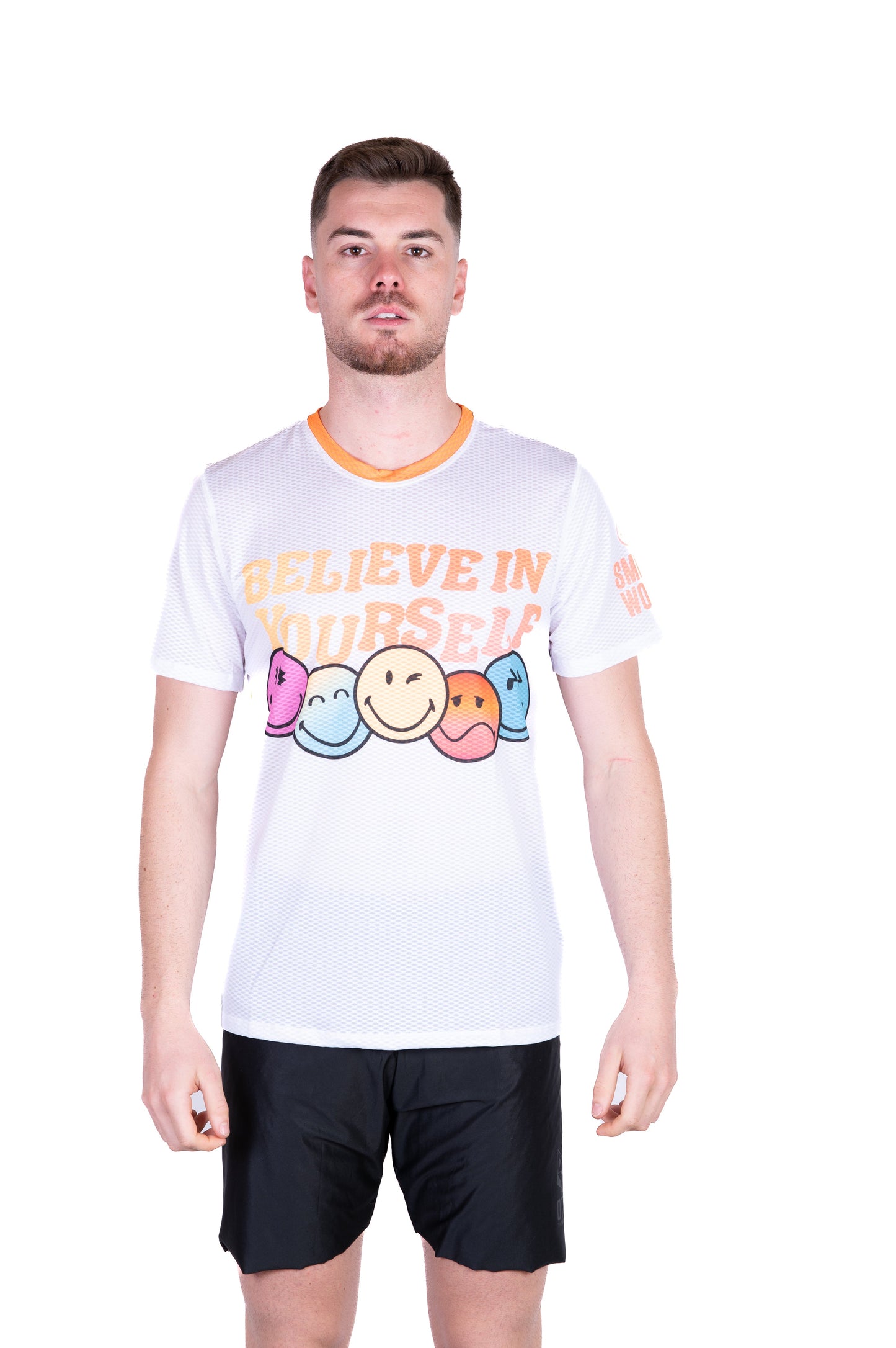 T-Shirt Homme manches courtes - SmileyWorld Believe