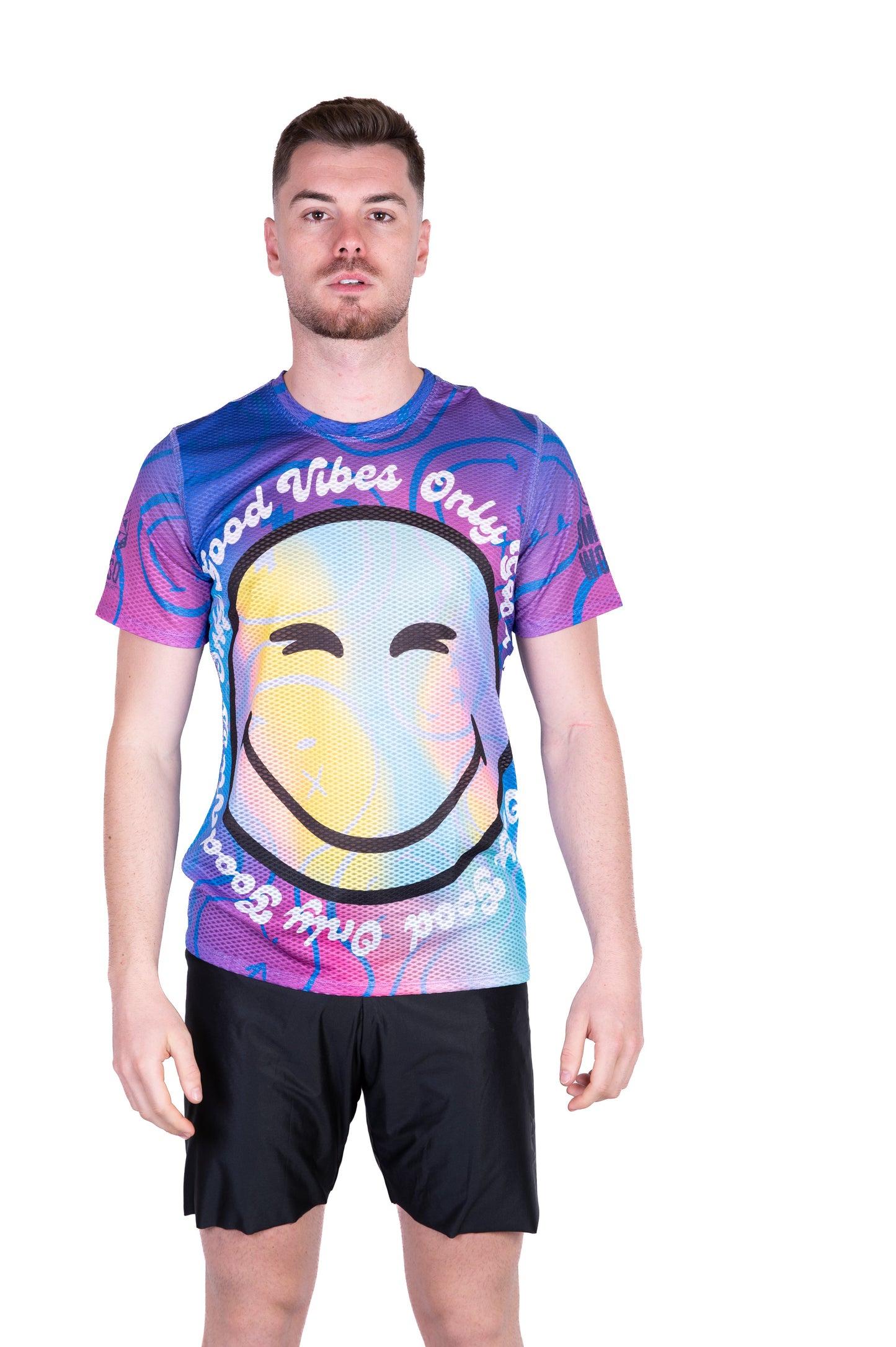 Herren-T-Shirt mit kurzen Ärmeln – SmileyWorld Stimmung
