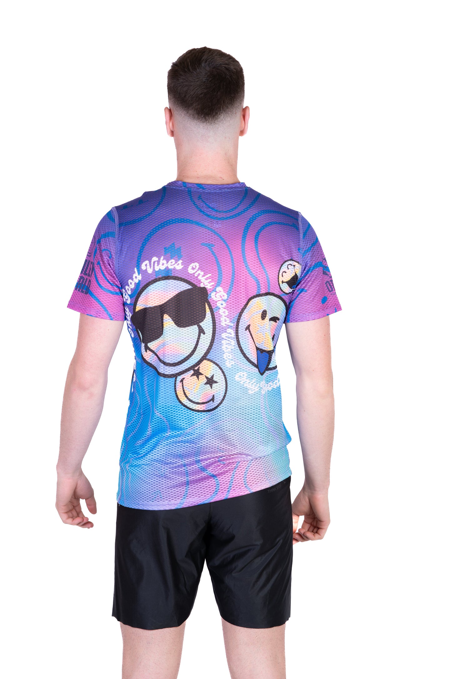 Herren-T-Shirt mit kurzen Ärmeln – SmileyWorld Stimmung