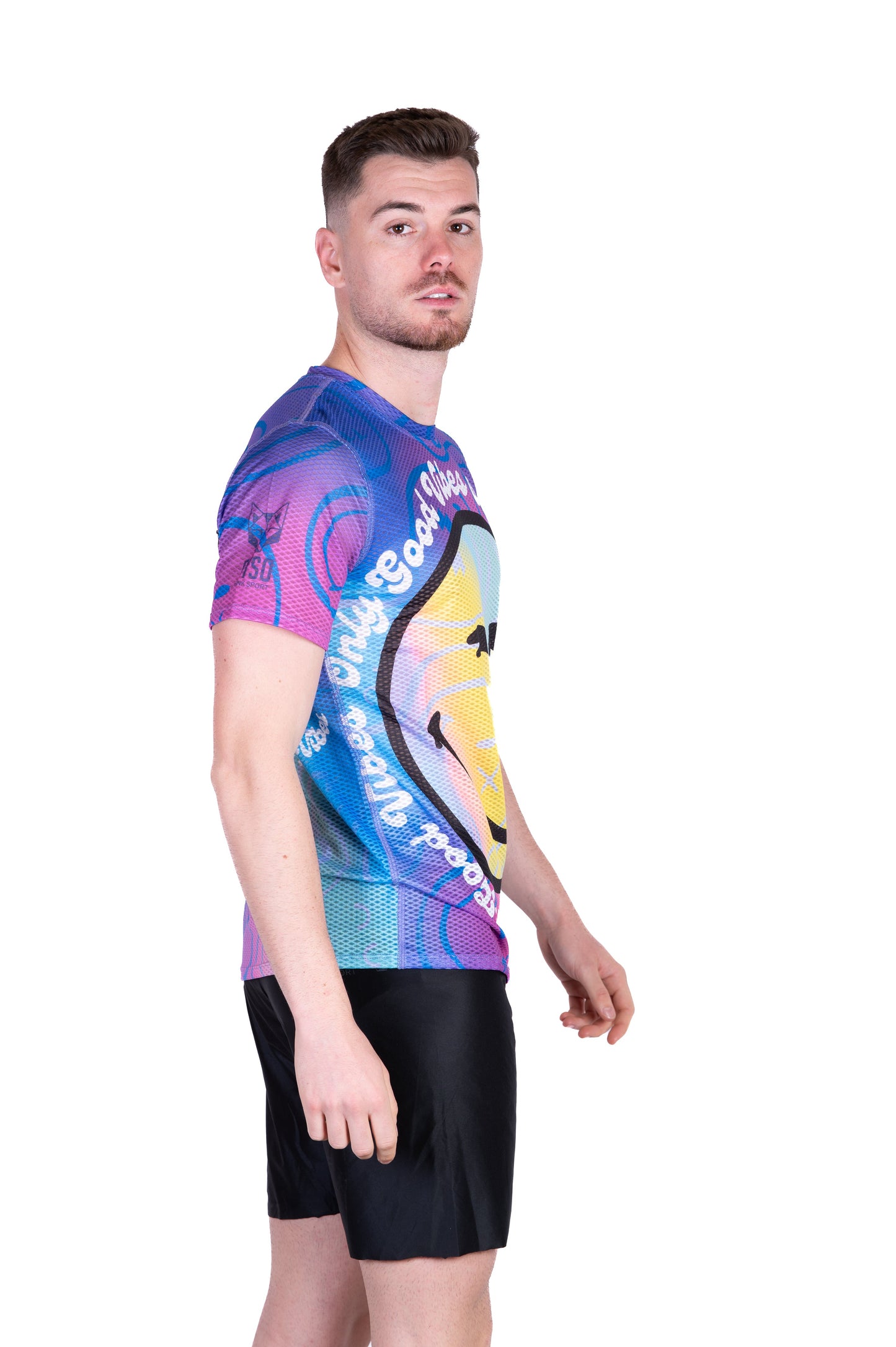 Herren-T-Shirt mit kurzen Ärmeln – SmileyWorld Stimmung