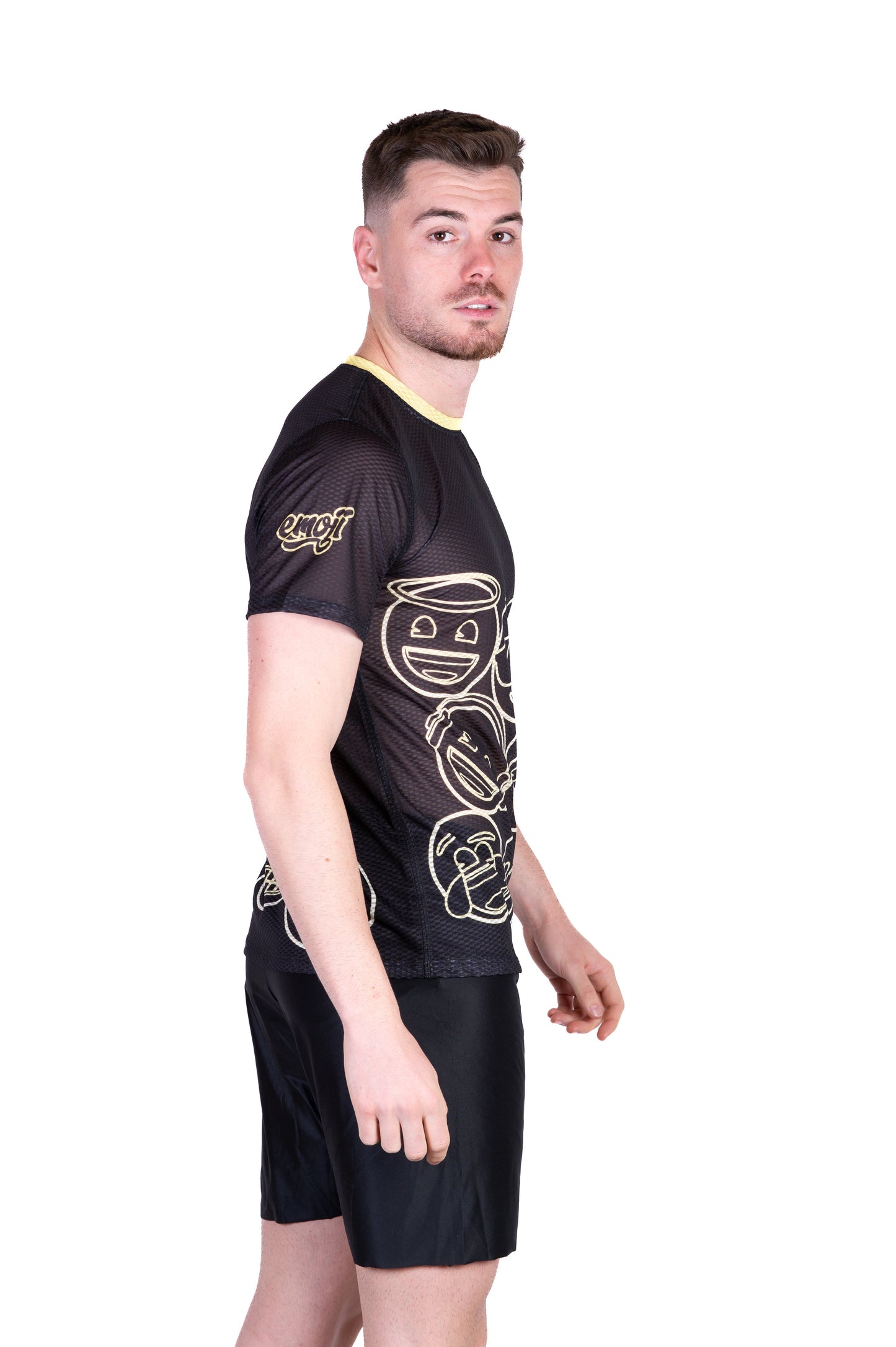T-Shirt Homme - Emoji Neon Faces