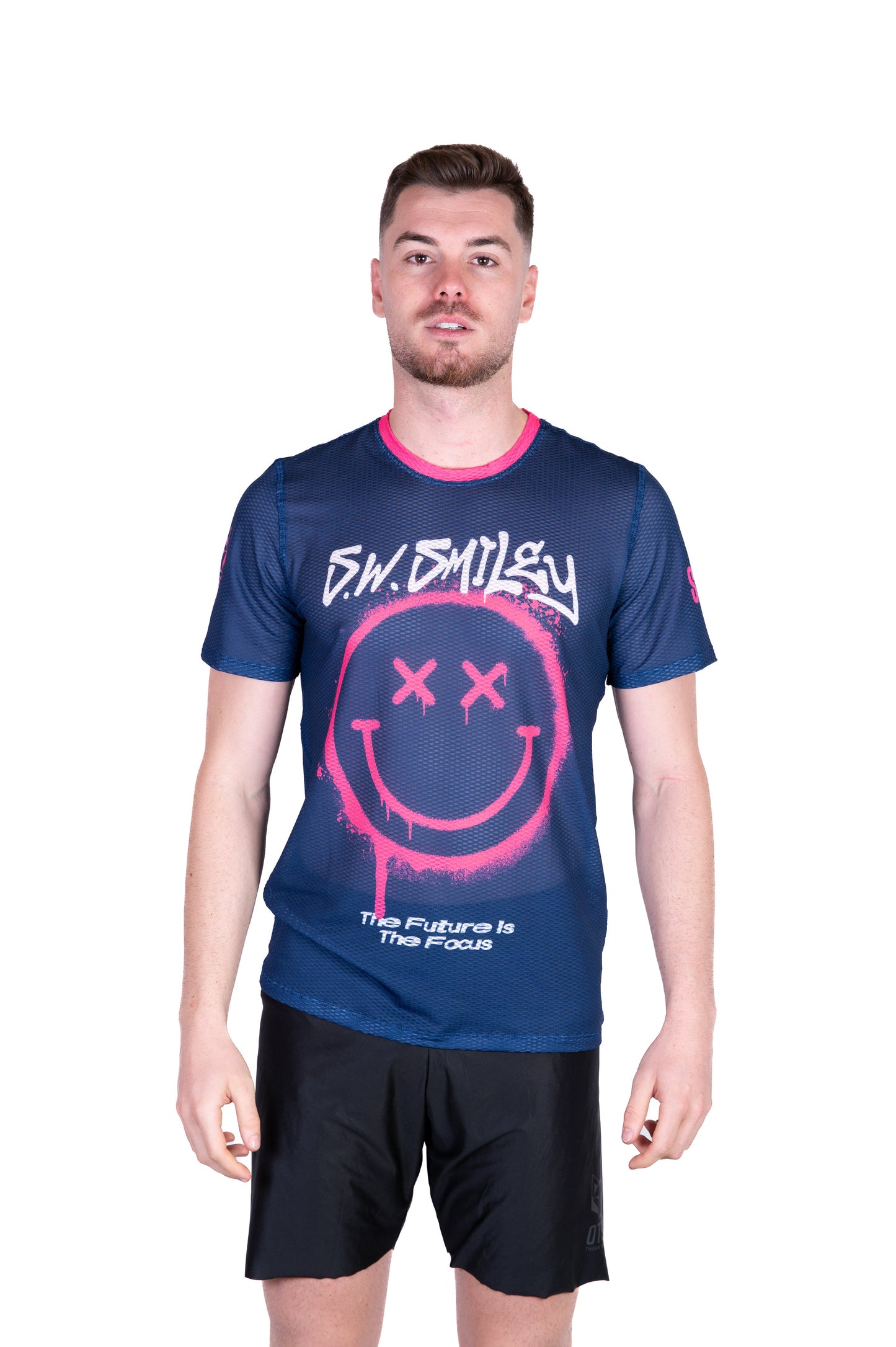 T-Shirt Homme - S.W.Smiley Graffiti