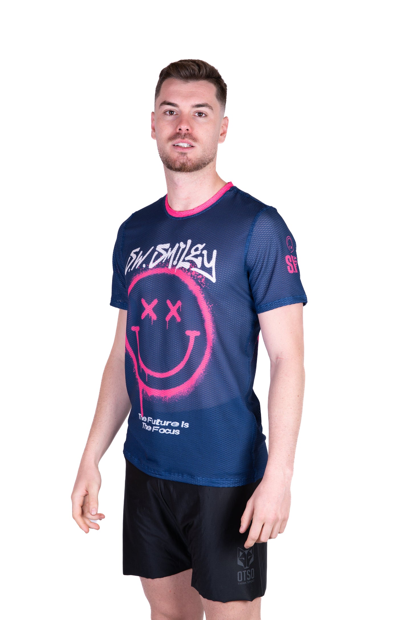T-Shirt Homme - S.W.Smiley Graffiti