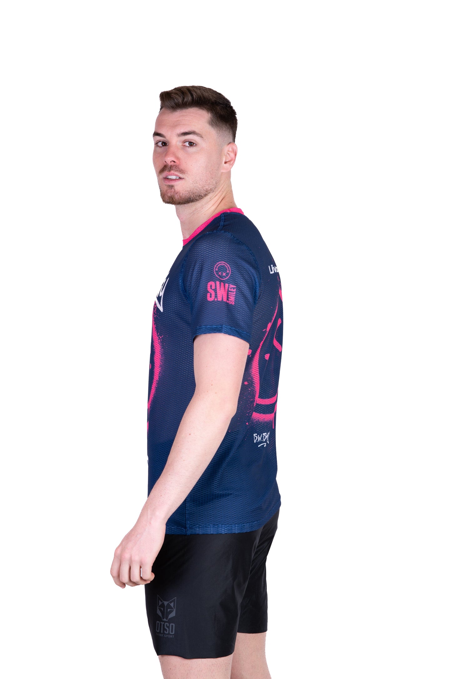 T-Shirt Homme - S.W.Smiley Graffiti