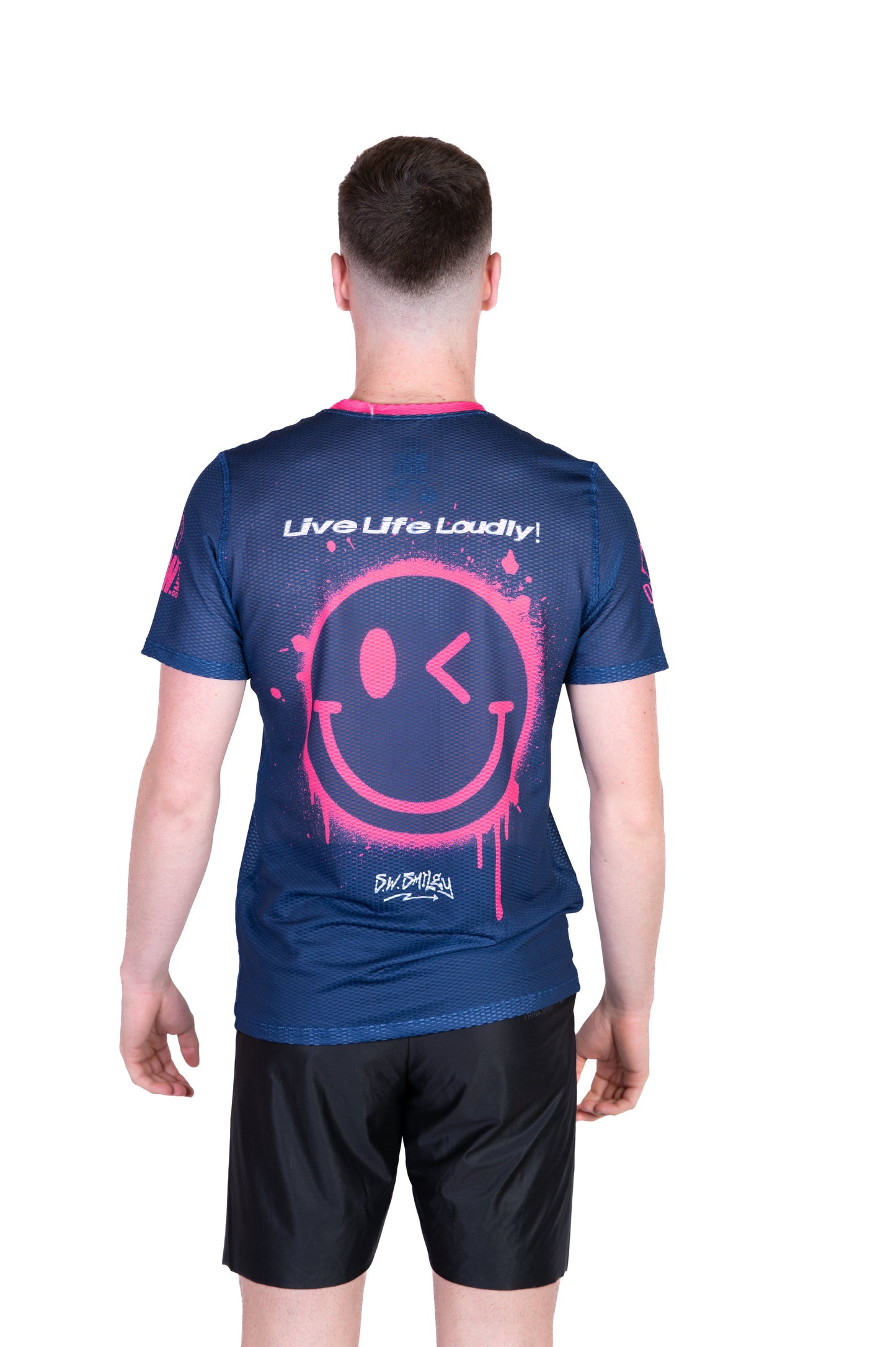 T-Shirt Homme - S.W.Smiley Graffiti