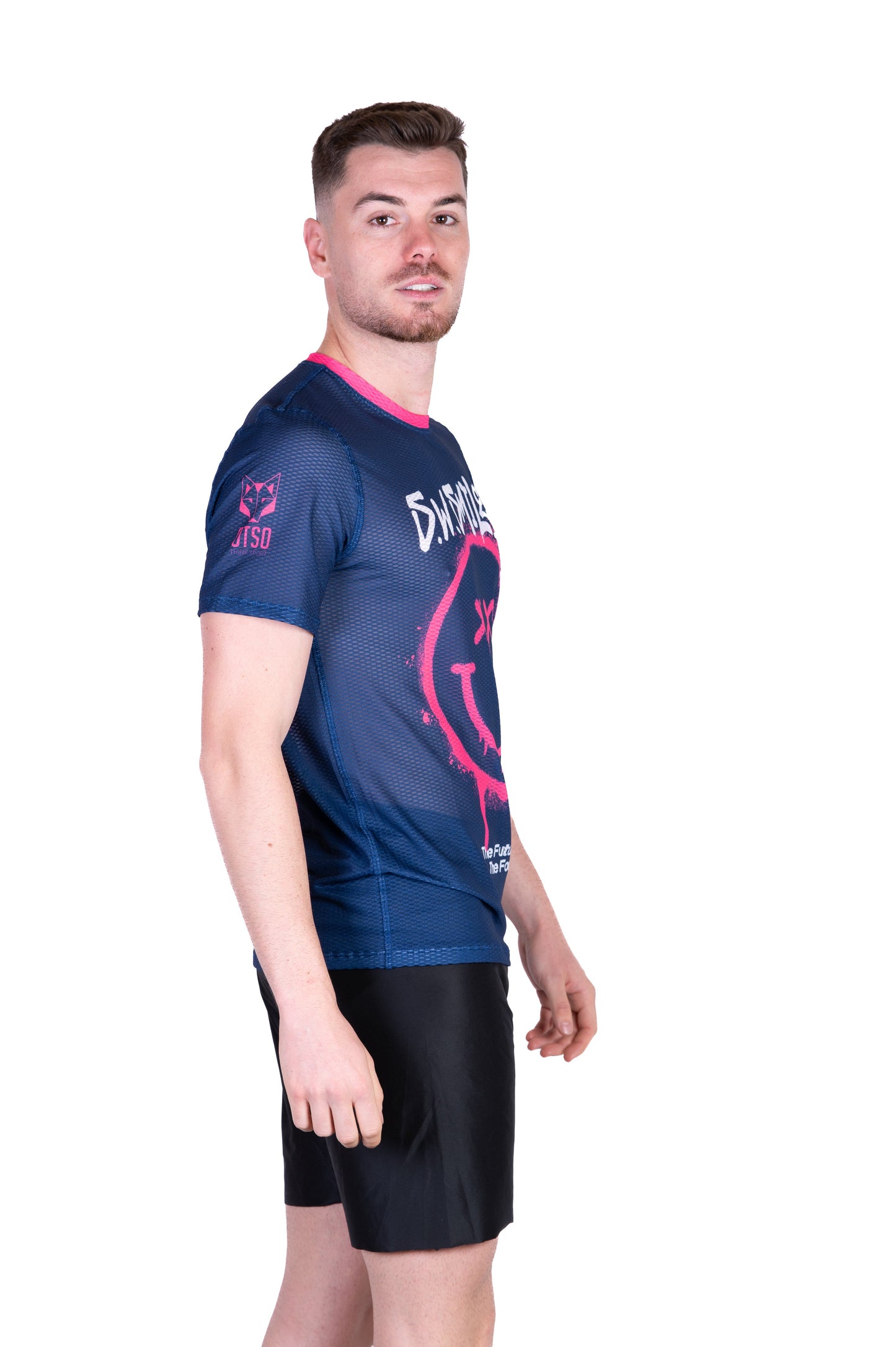 T-Shirt Homme - S.W.Smiley Graffiti
