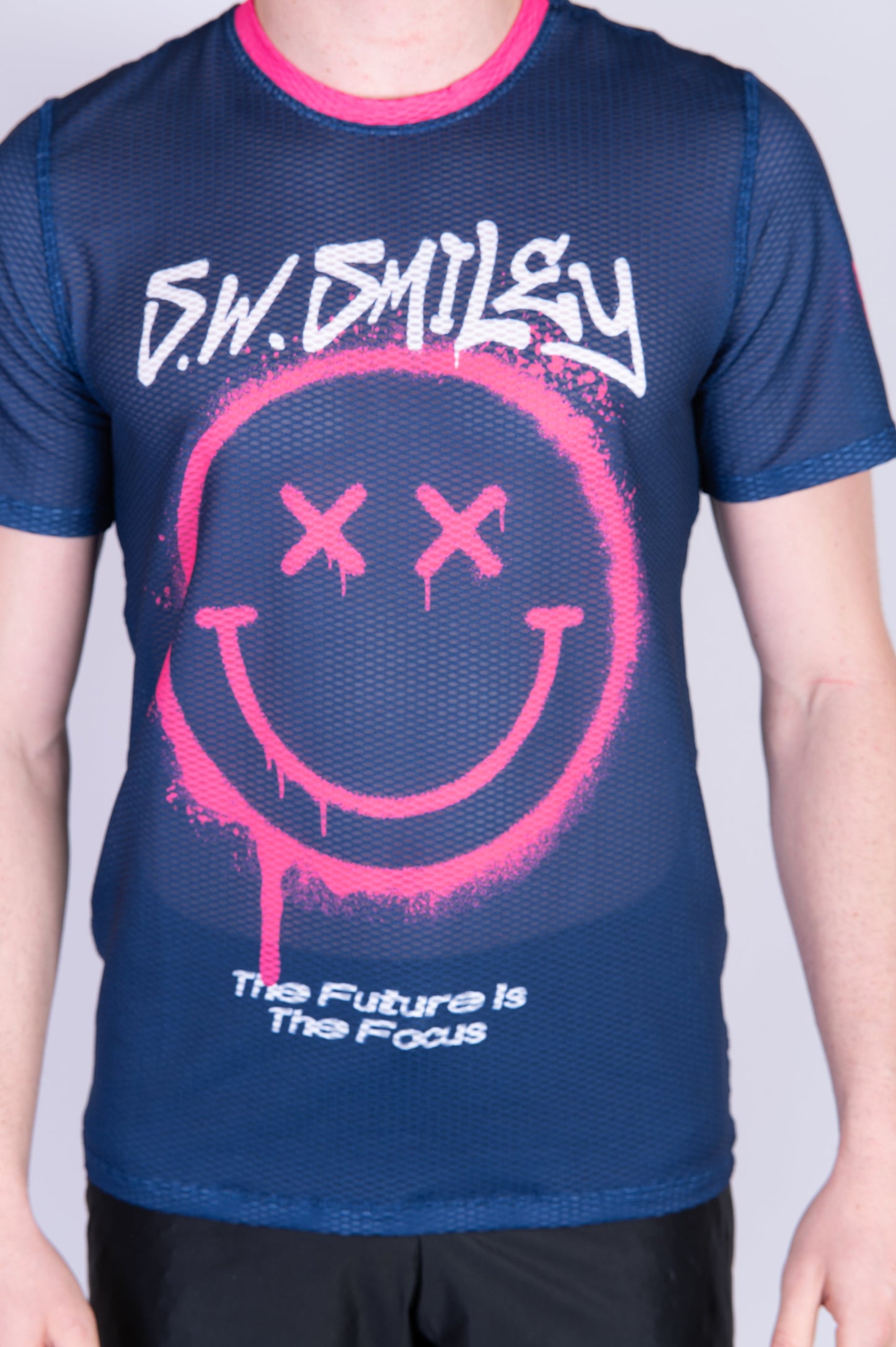 T-Shirt Homme - S.W.Smiley Graffiti