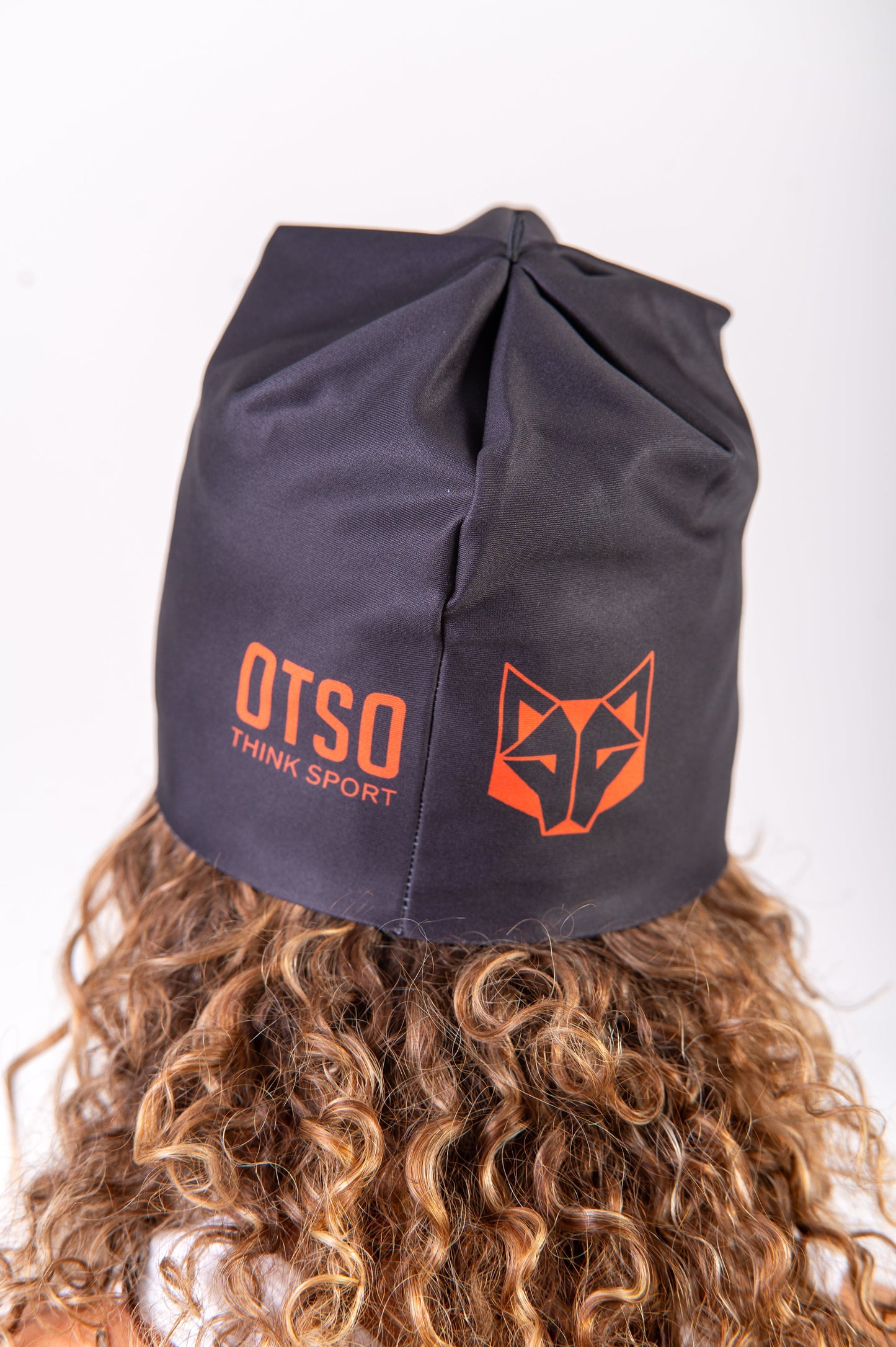 Hat - Black & Bright Orange