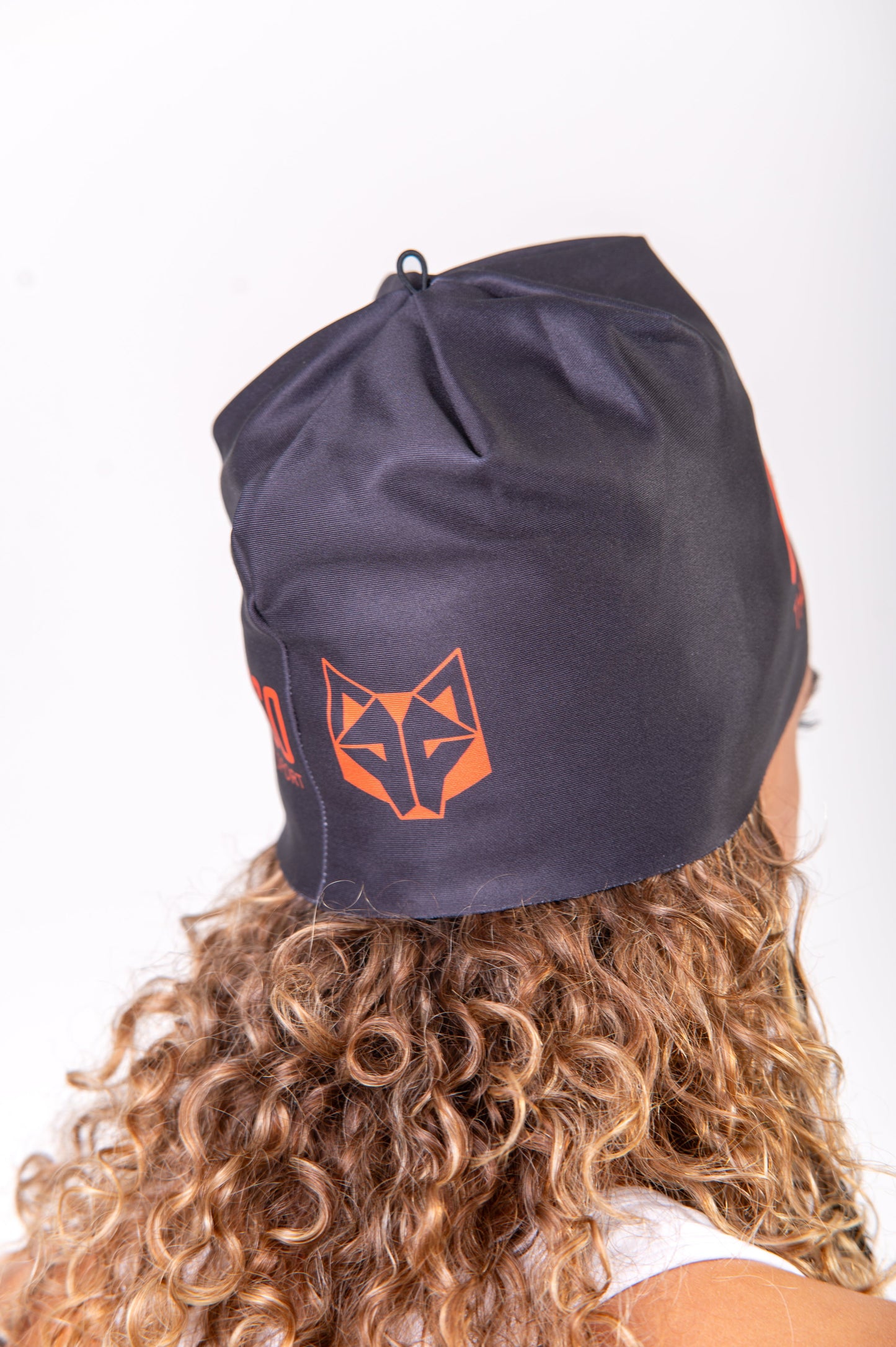 Hat - Black & Bright Orange
