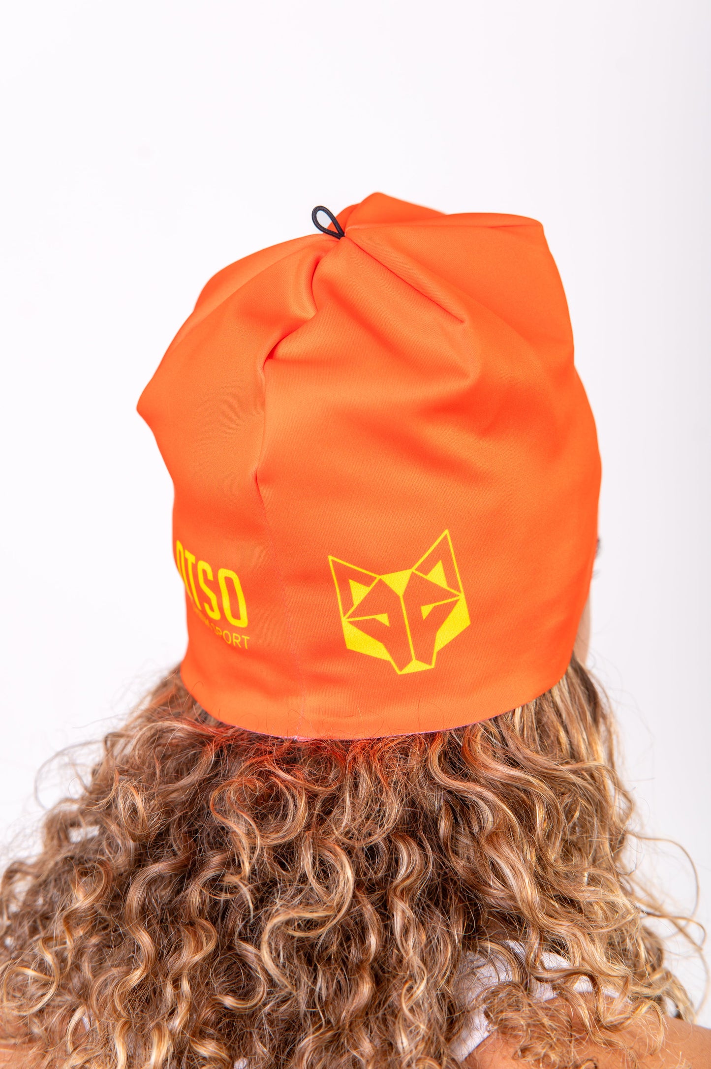 Hat - Bright Orange & Bright Yellow