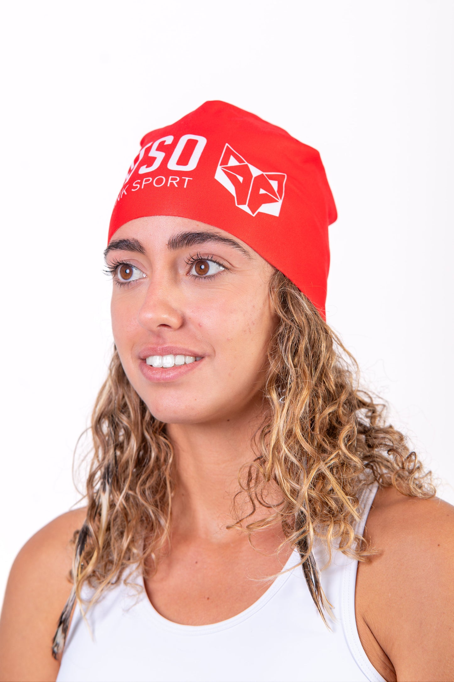Hat - Red & White