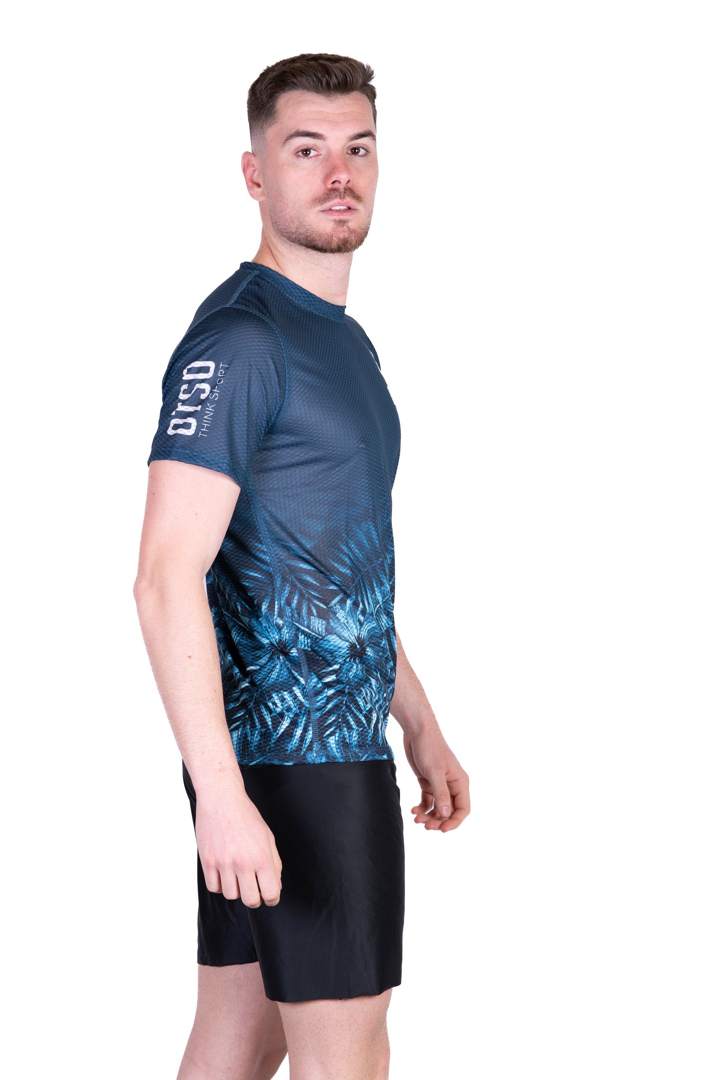 Men's short-sleeve shirt - Tropical Green
