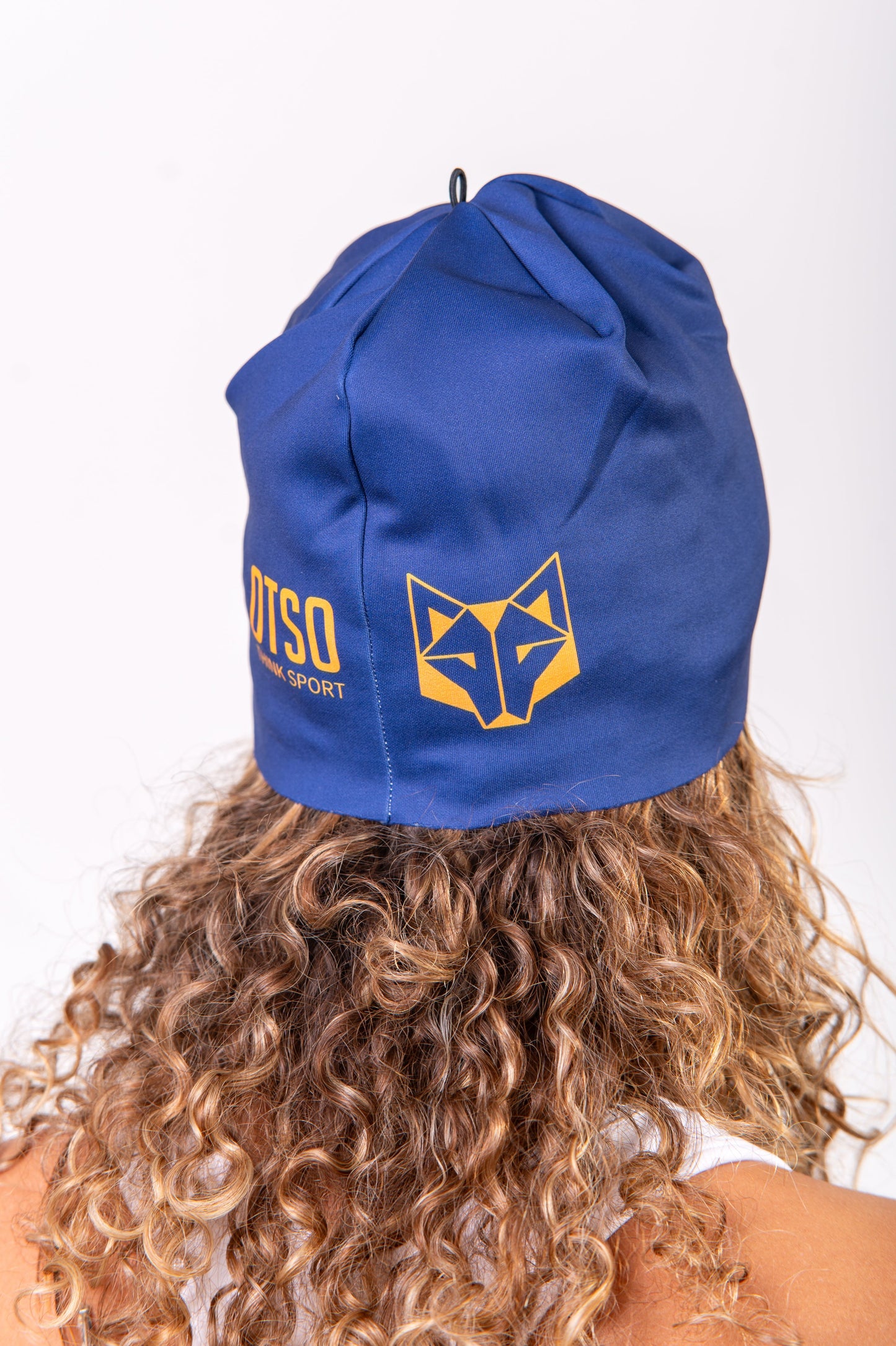Hat - Dark Blue & Bright Orange