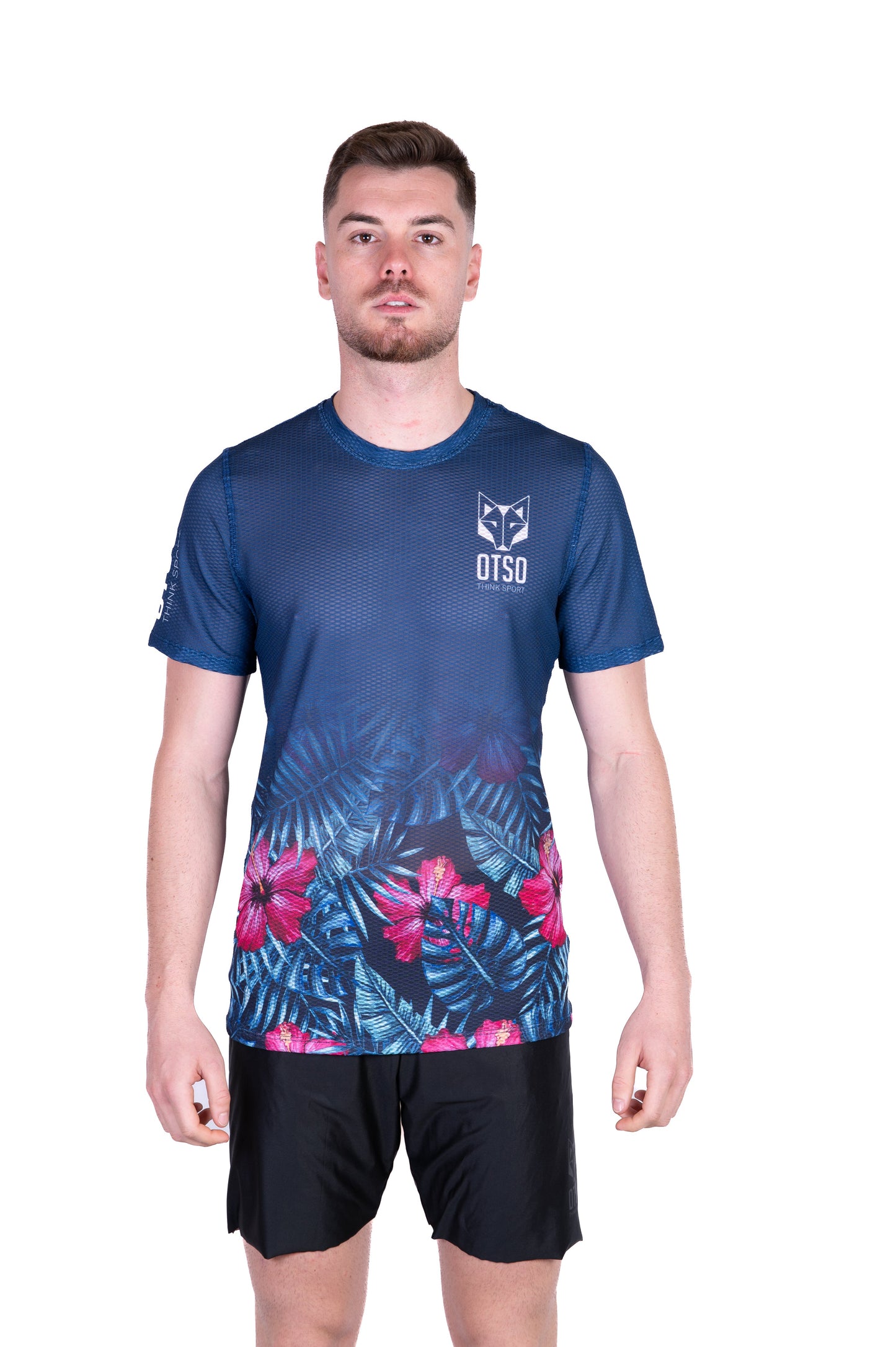 T-Shirt Homme manches courtes - Tropical Dark