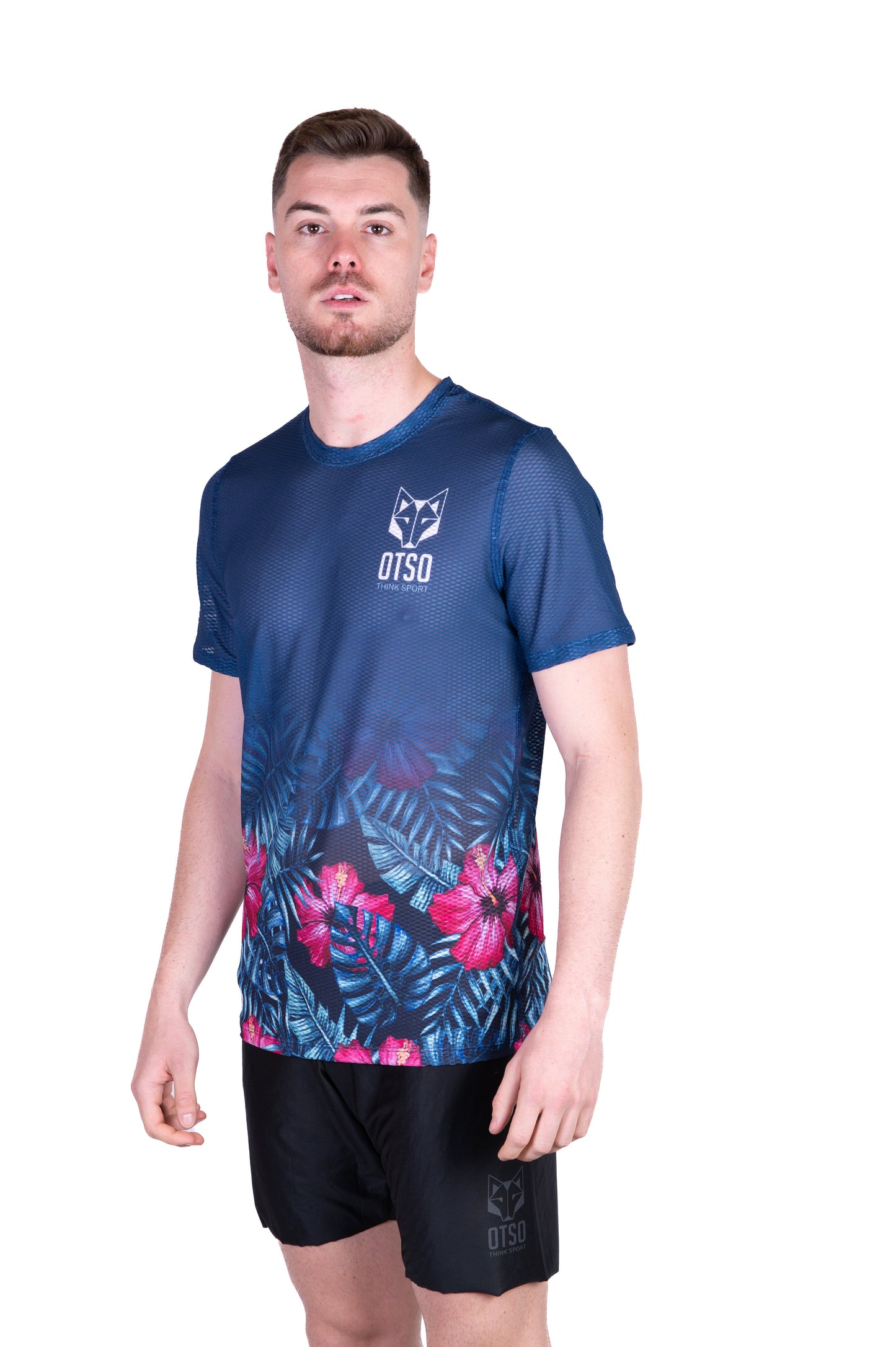 T-Shirt Homme manches courtes - Tropical Dark